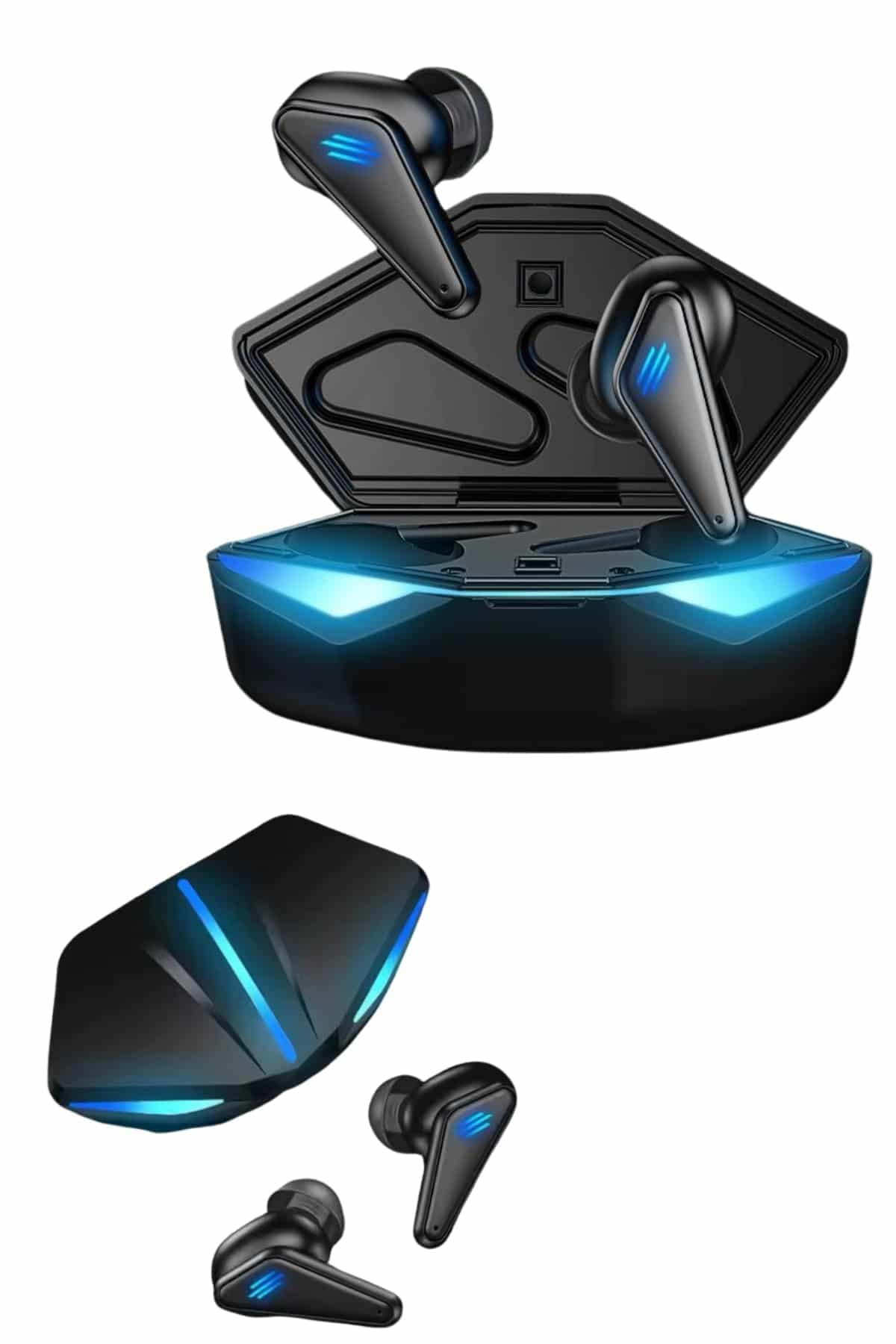 Wireless Gaming Kulaklık Mikrofonlu Bluetooth Oyuncu Kulaklığı 6