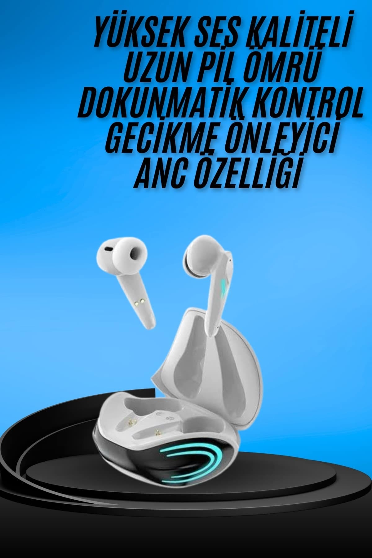 Android ve İOS Uyumlu Bluetooth Kulaklık Gaming Kulaklık Mini 3