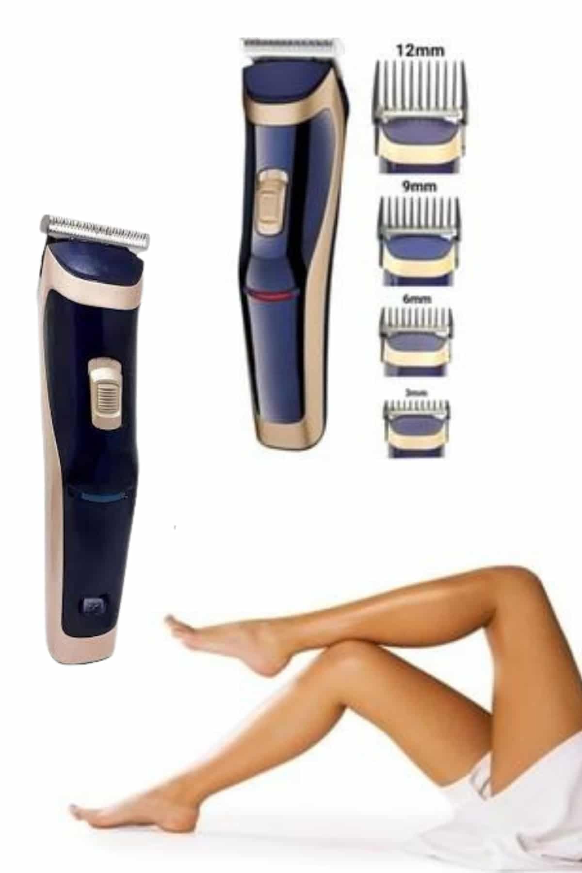 Tıraş Makinesi 4 Başlıklı Paslanmaz Çelik Bıçaklı Tüm Saç Tiplerine Uygun 4