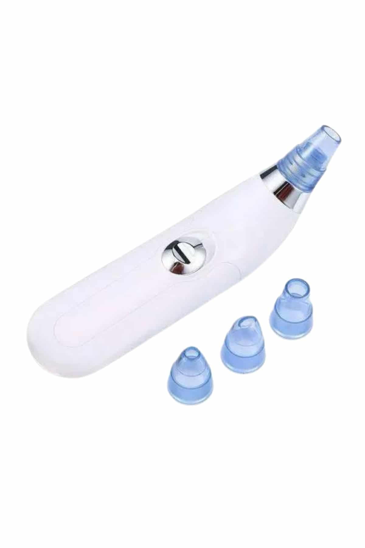 4 Başlıklı Pilli Vakumlu Siyah Nokta Temizleyici Akne Ve Sivilce Önleyici 4