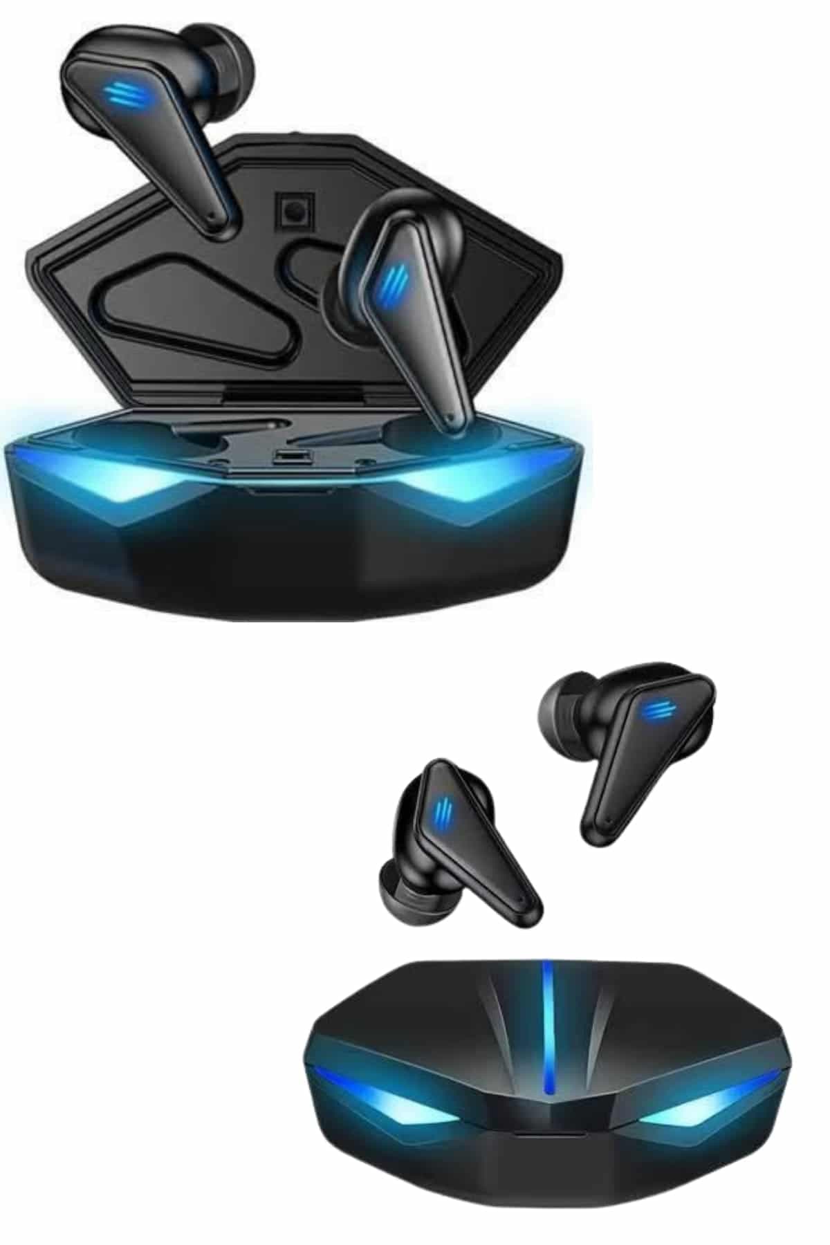 Oyuncu Kulaklığı Mikrofonlu Kablosuz Gaming Kulaklık Powerban Yüksek Ses Kaliteli 5