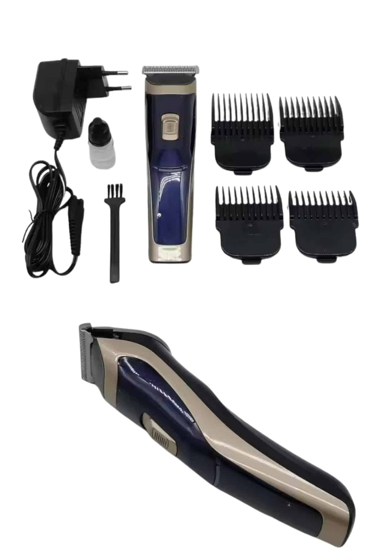 Tıraş Makinesi 4 Başlıklı Paslanmaz Çelik Bıçaklı Tüm Saç Tiplerine Uygun 5