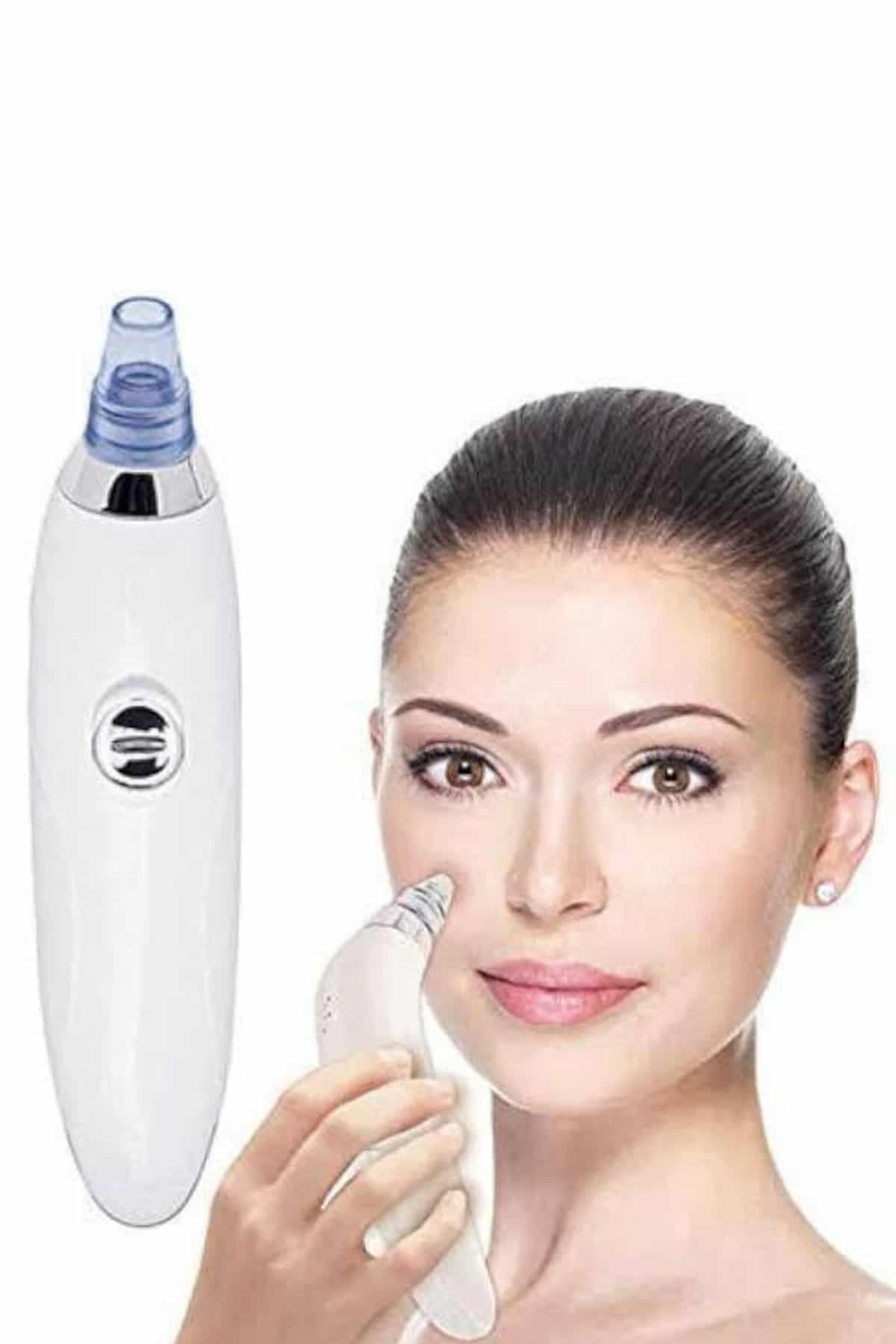 4 Başlıklı Pilli Vakumlu Siyah Nokta Temizleyici Akne Ve Sivilce Önleyici 6