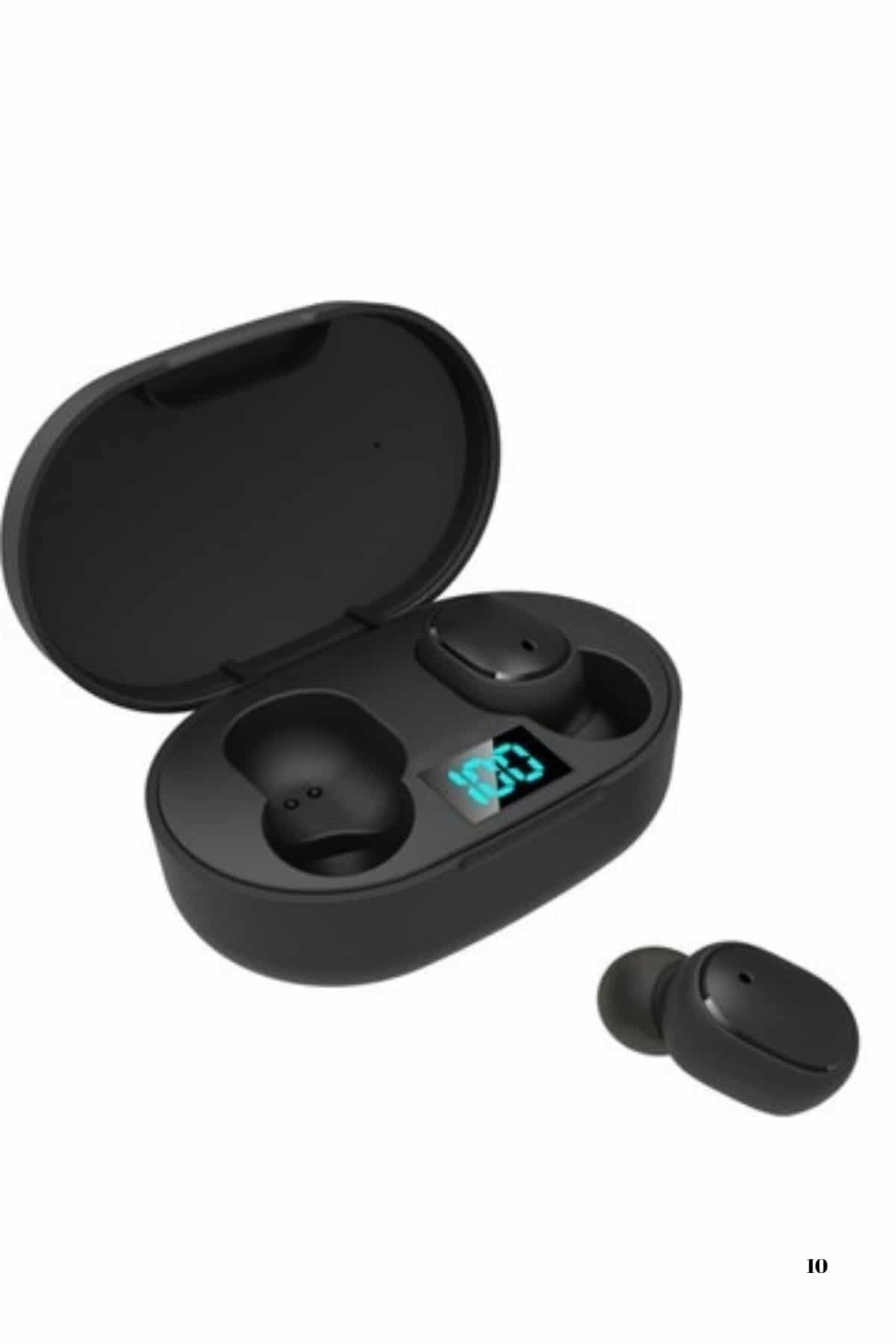Kablosuz Kulak İçi Bluetooth Kulaklık Stereo Dokunmatik Kontrollü Kulaklık 6