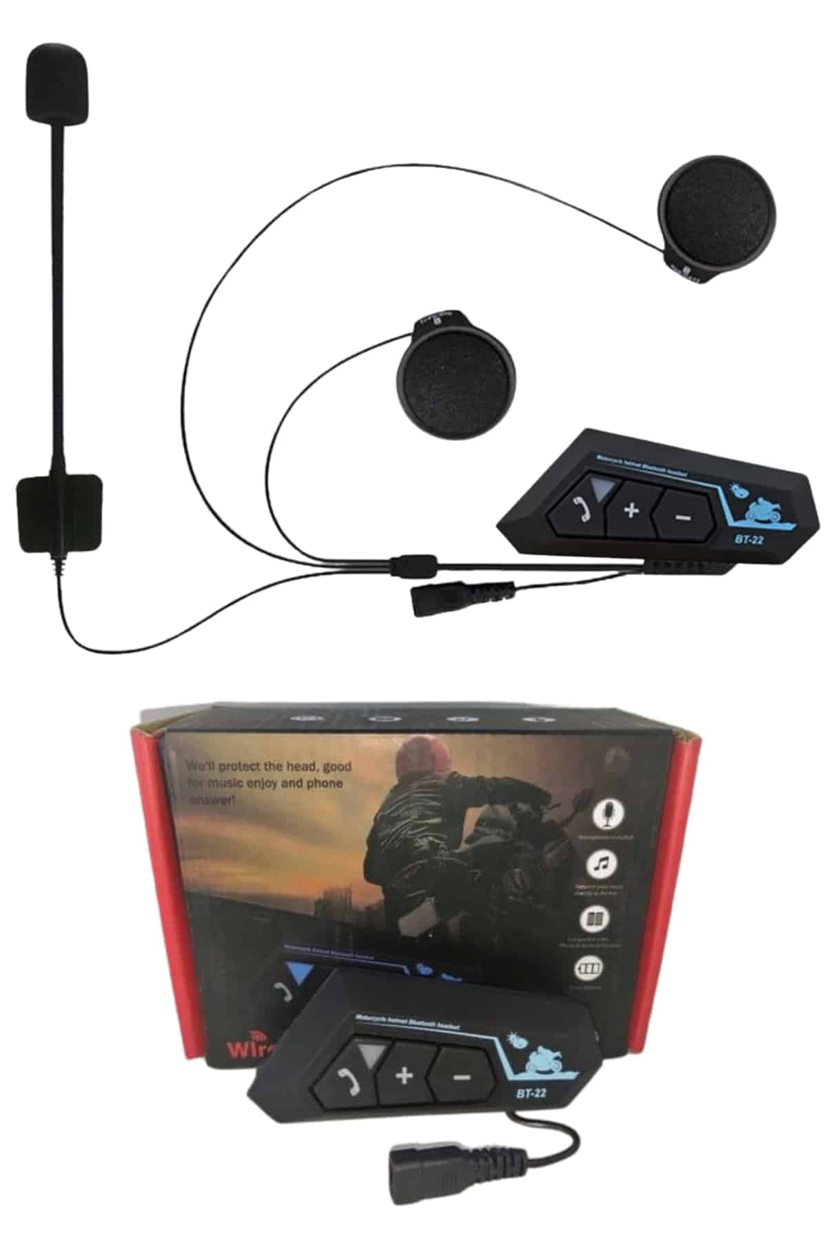 Yeni Nesil Dinleme Ve Konuşma Özellikli Intercom Kask Kulaklığı 5.0 Bluetooth 6
