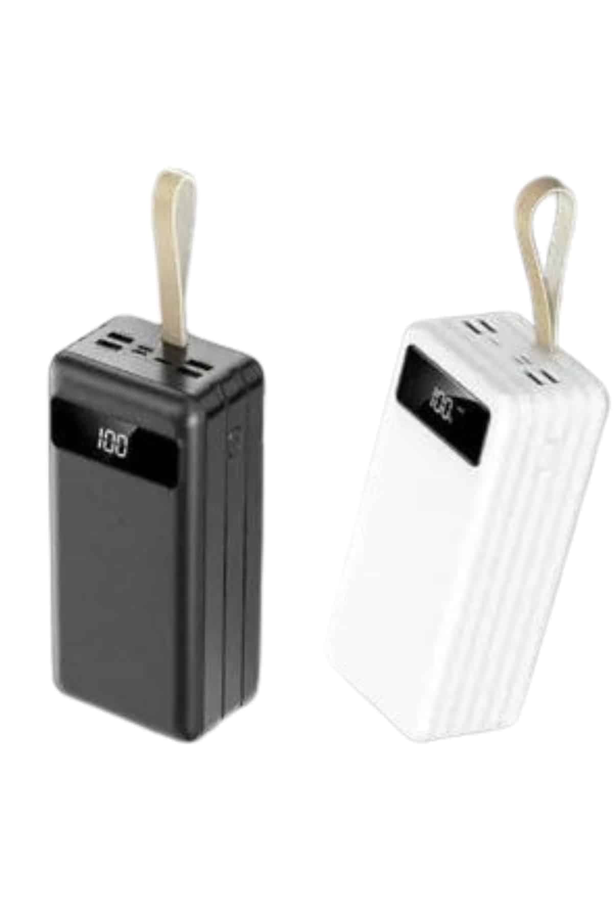 Hızlı Şarj 4 Çıkışlı Powerbank 60.000 Mah Taşınabilir Dijital Göstergeli 6