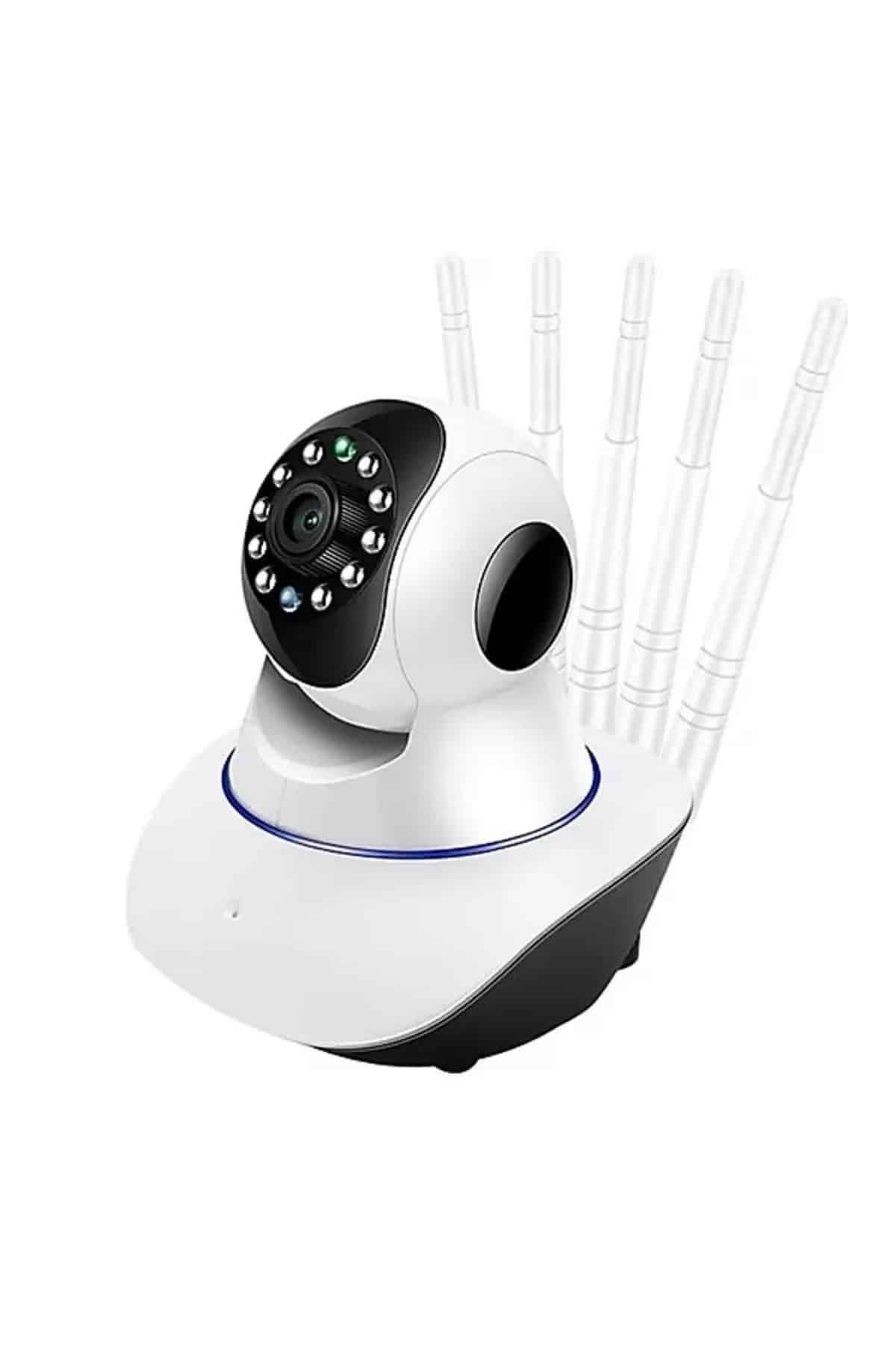 Akıllı Gece Görüşlü Sensörlü Wifi Kamera Telefondan Takip Edilebilir 6
