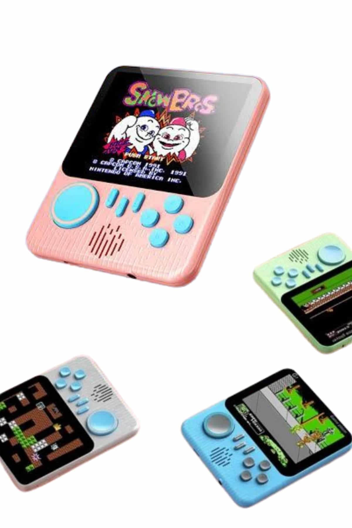 3.5 İnç Mini Atari Taşınabilir Oyun Konsolu 666 Adet Retro Oyun 6