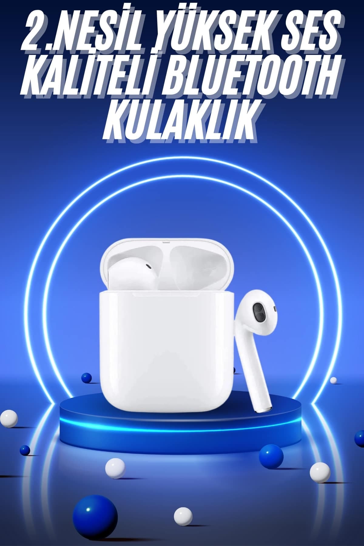 Yeni Nesil Dokunmatik Kontrol Çağrı Cevaplayabilen Kablosuz Bluetooth Kulaklık