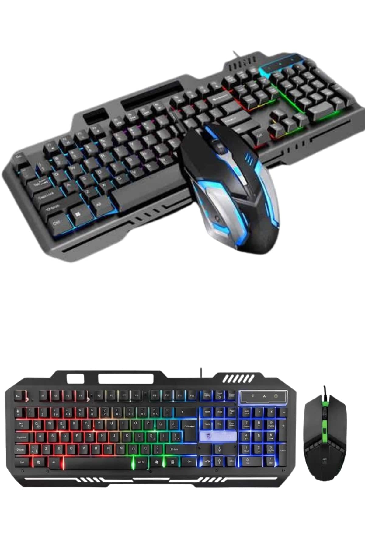 Gaming Oyuncu Klavyesi Led Aydınlatmalı Mekanik Hisli 3