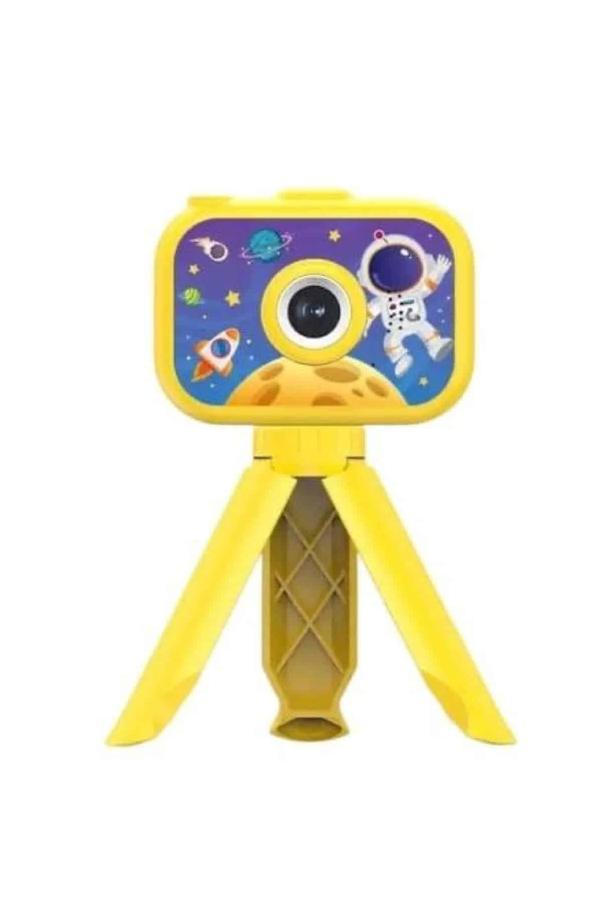 Çocuklara Özel Ayaklı Mini Fotoğraf Makinesi Dijital LCD Ekran 3