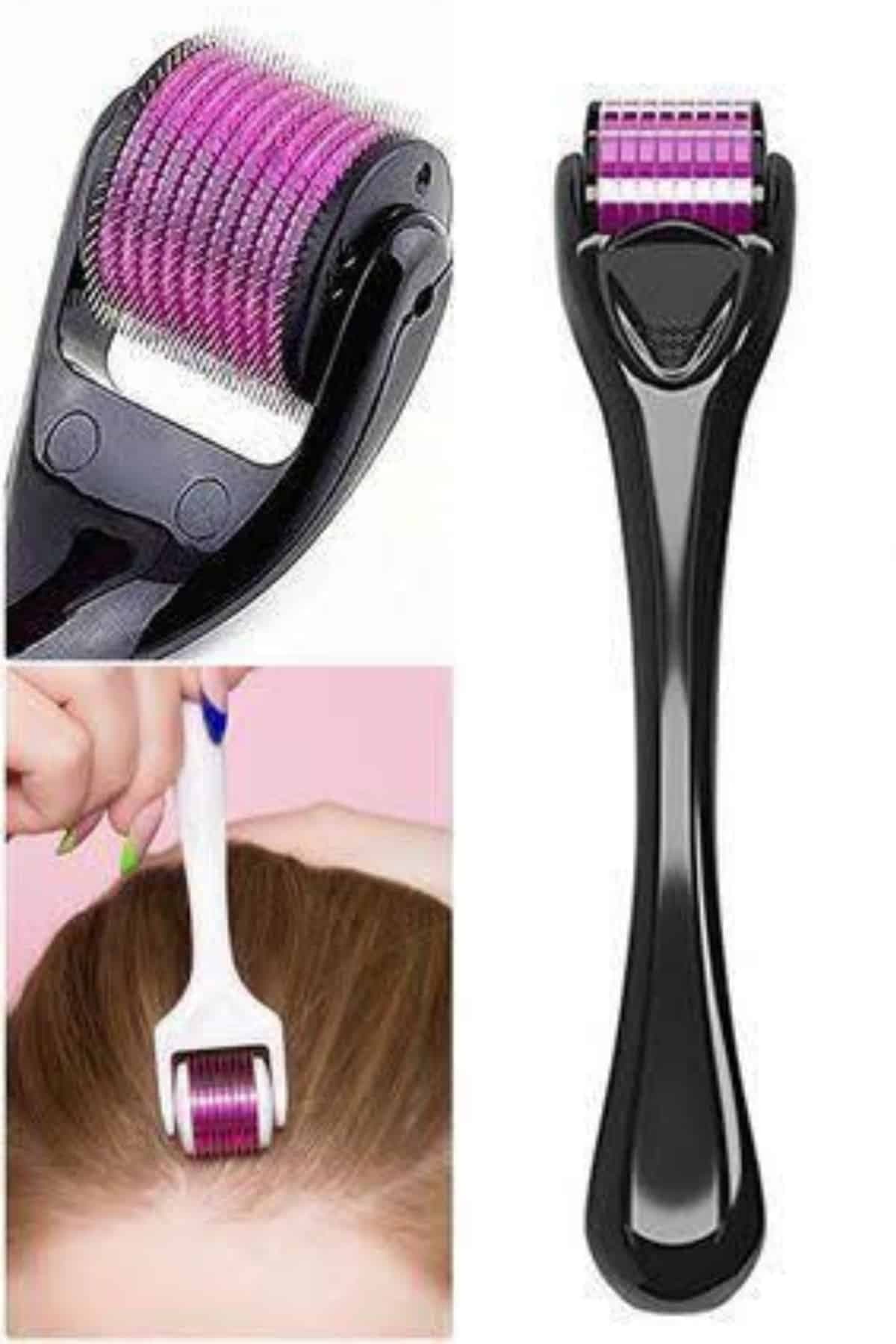 540 Iğneli Derma Roller 1Mm Titanyum Uçlu Saç Kaş Serum Kullanımına Uygun 3