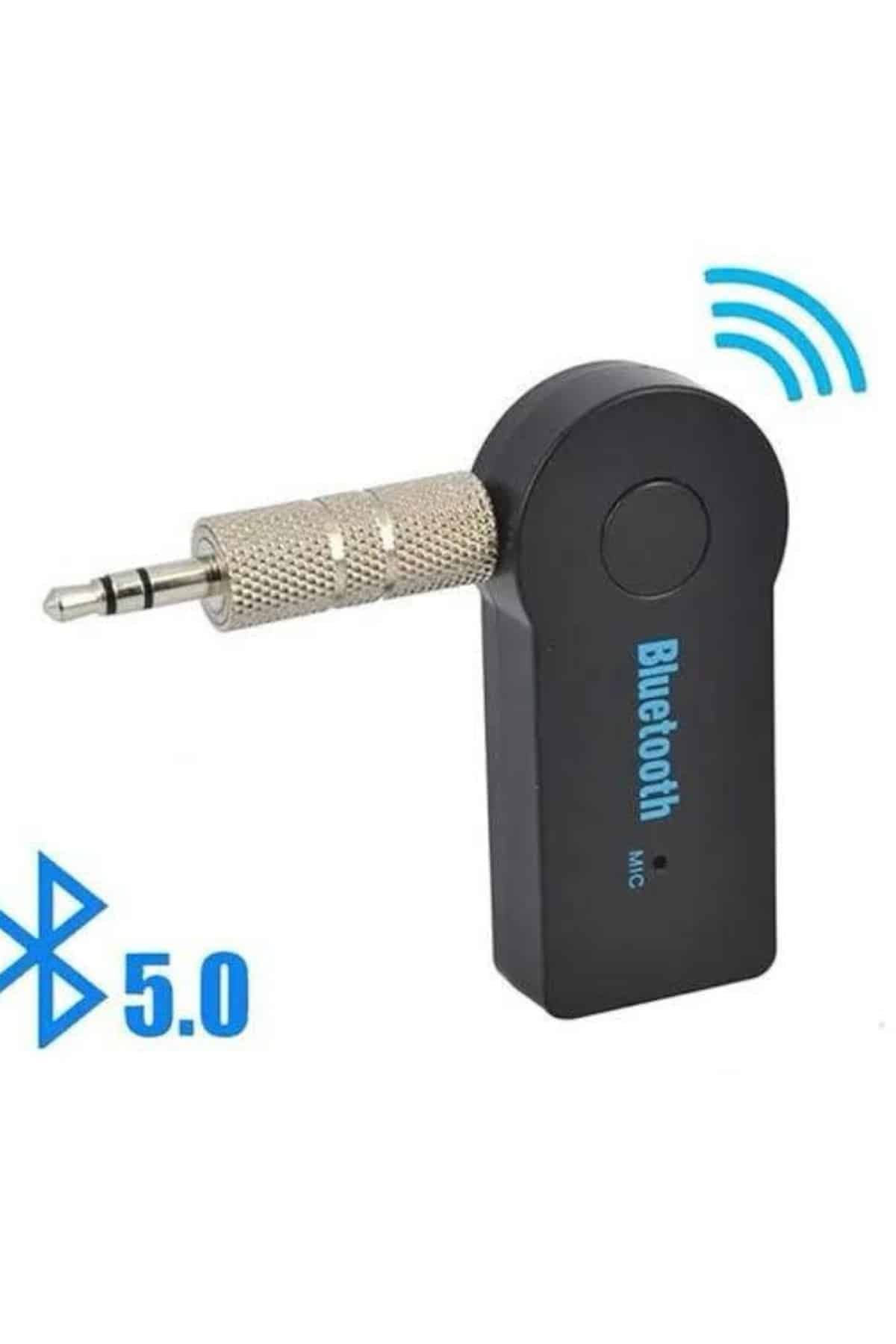 Bluetooth Araç Kiti Aux Çıkışlı  Telefon Müzik Alıcı Tüm Cihazlara Uyumlu 3