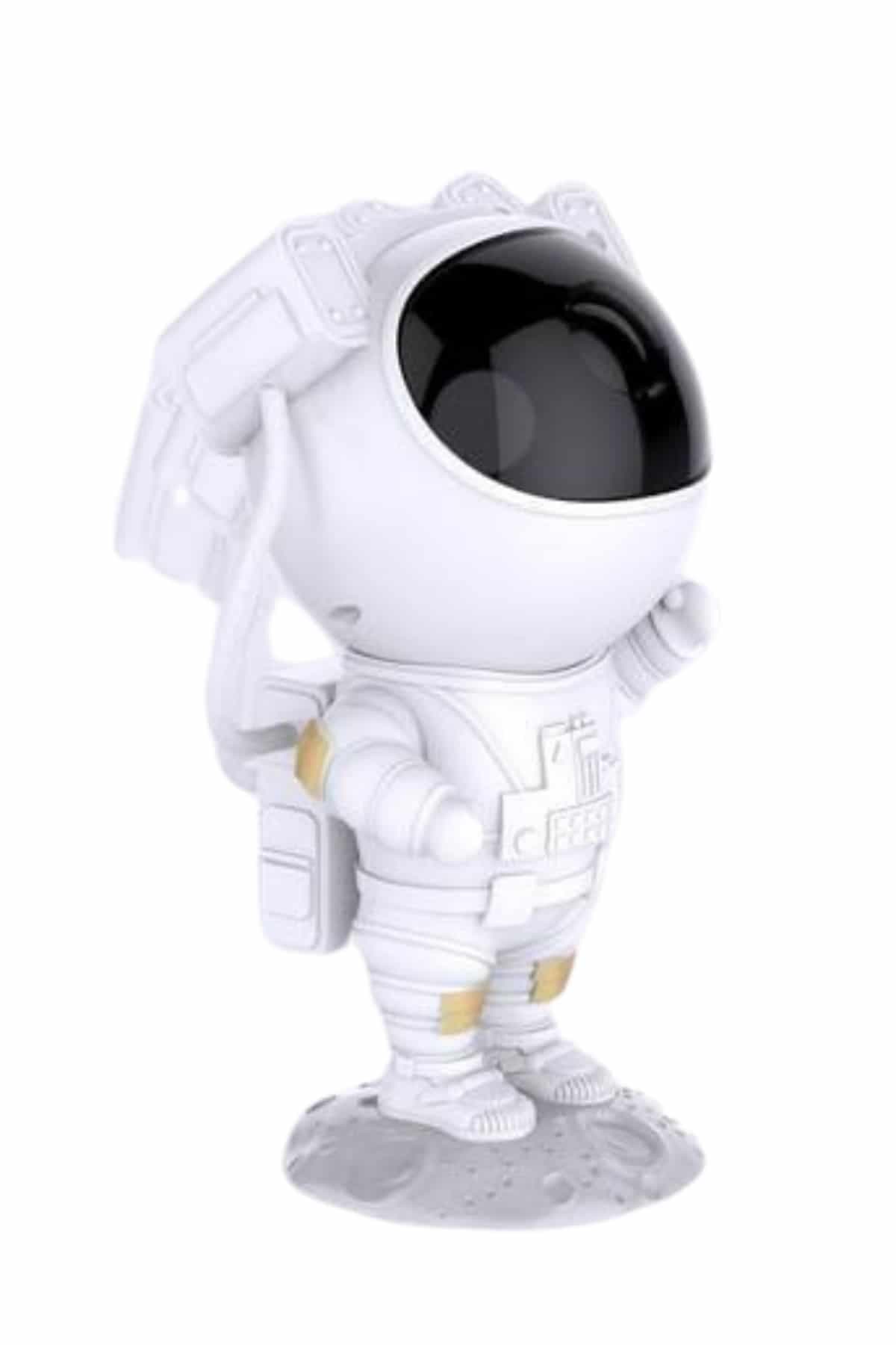 Astronot Şeklinde Bluetooth Hoparlör Gökyüzü Kumandalı Aydınlatma Lamba 3