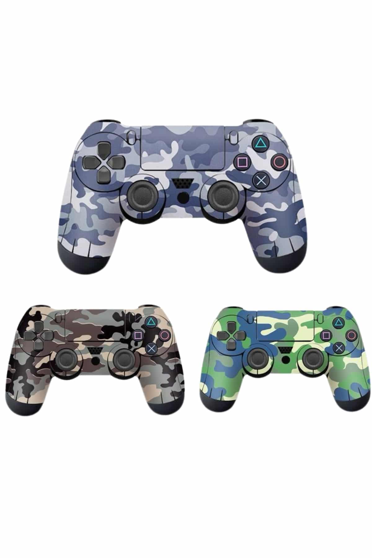 PS4 Joystick Oyun Kolu Titreşimli Uzun Pil Ömrü USB Şarj Kablolu 4