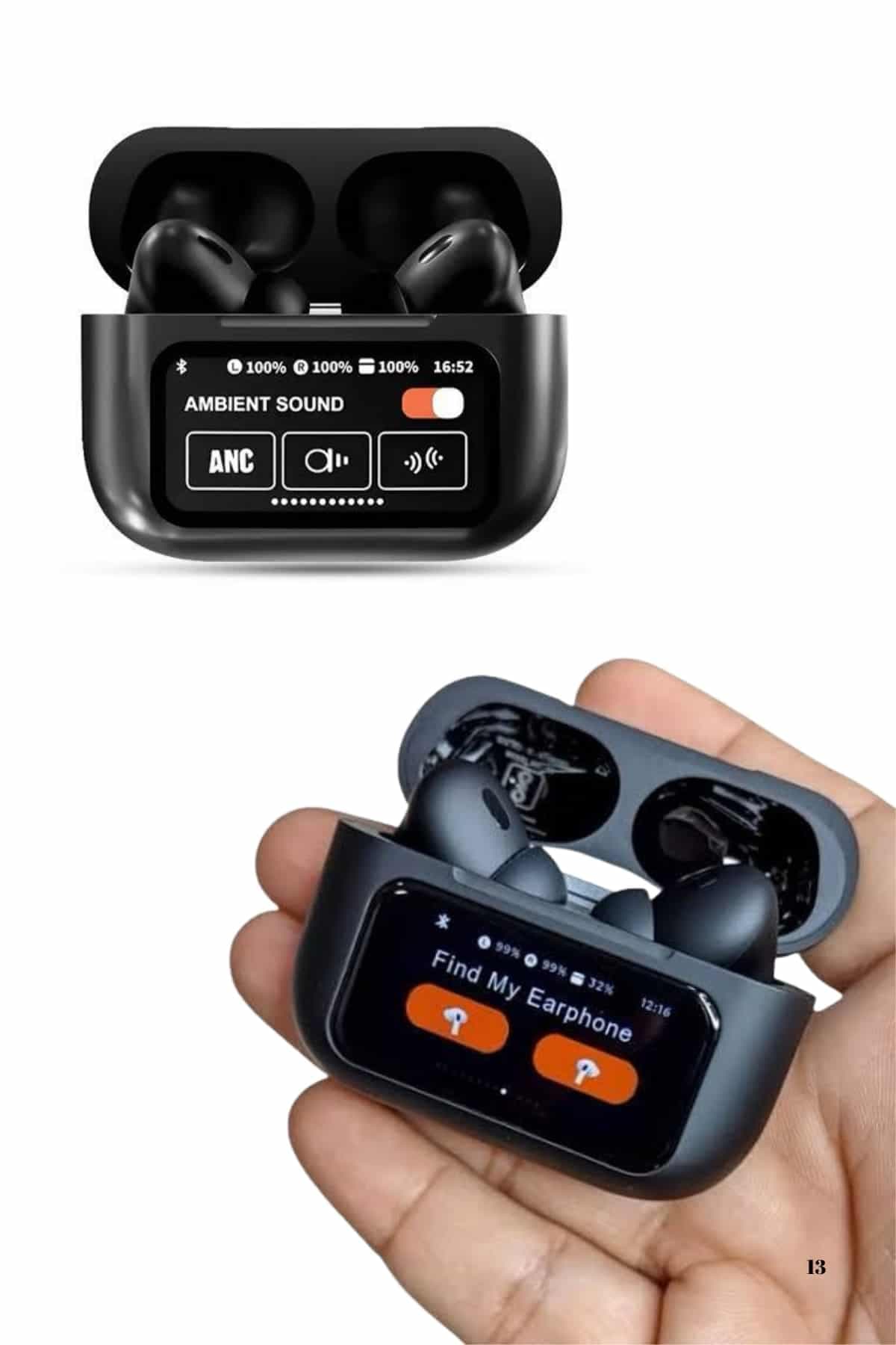 Yeni Nesil Pro Ekranlı Bluetooth Kulaklık 5.0 Bluetooth 4