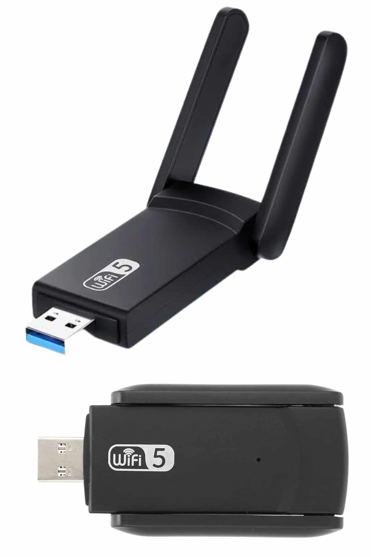 Mbps Wifi Alıcı Kablosuz Wifi Adaptörü Çift Band Çift Antenli 5