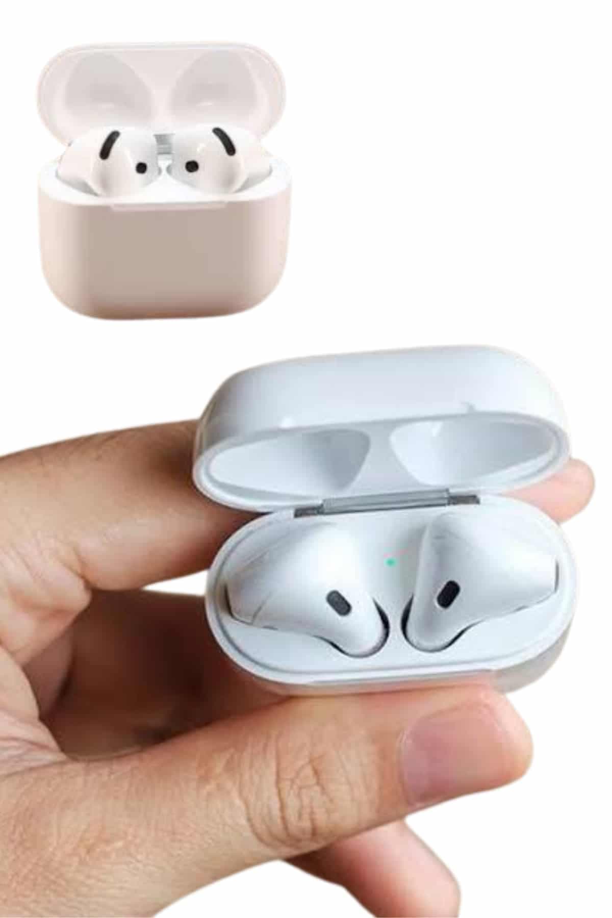 Bluetooth Kulaklık Beyaz Çağrı Cevaplama Dokunmatik Kontrol Kablosuz 5