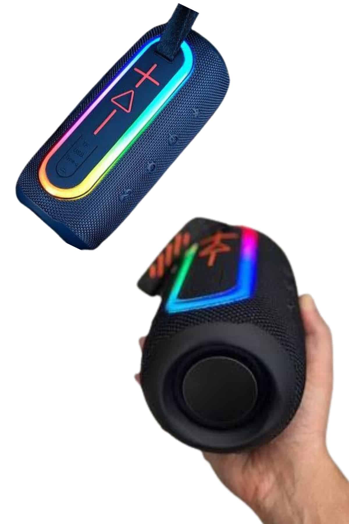 Bluetooth Hoparlör USB Şarjlı Uzun Pil Ömrü Android ve İOS Uyumlu Renkli 5