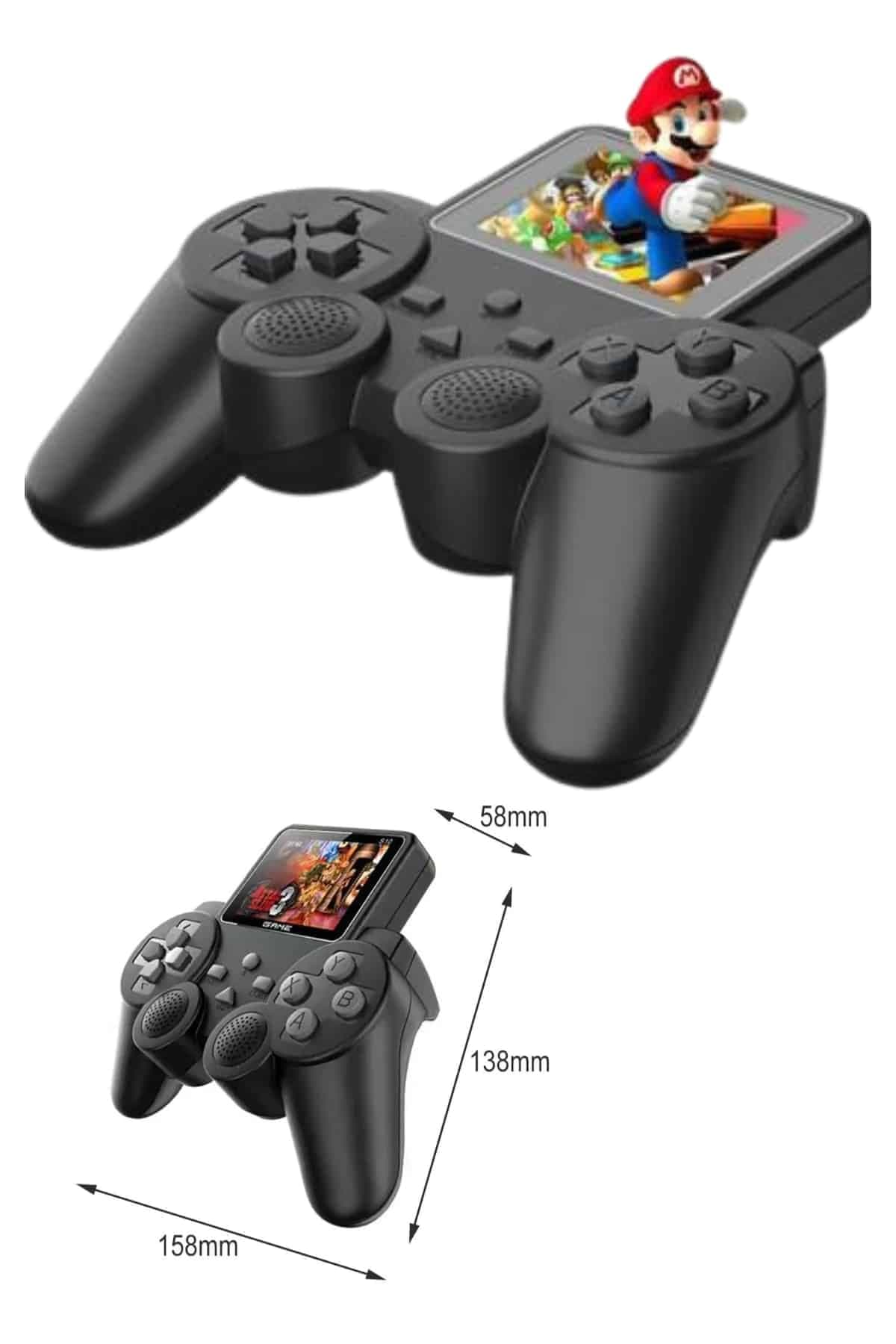 S10 Gamepad 520 Oyunlu Klasik Taşınabilir Retro Oyunlar Oyun Konsolu El Atarisi 5