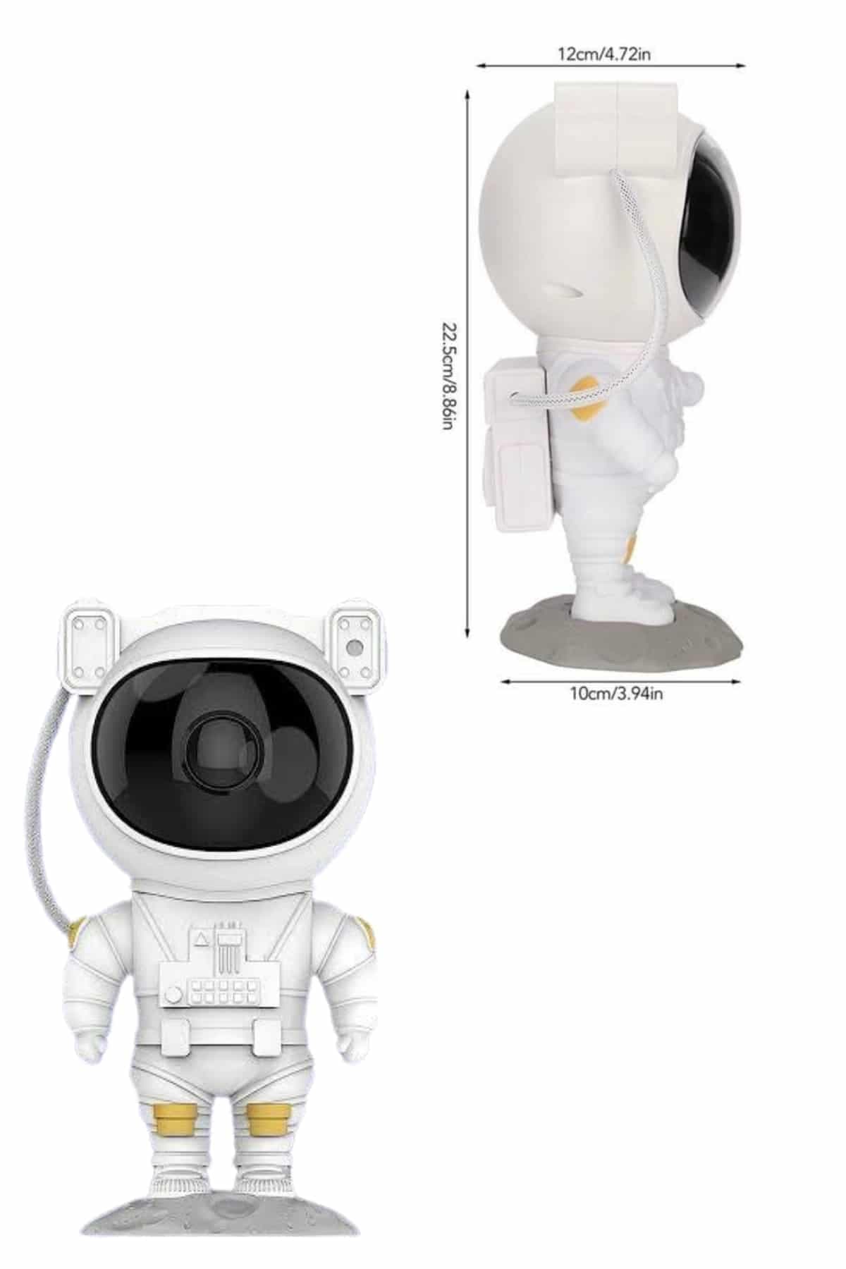 Astronot Şeklinde Bluetooth Hoparlör Gökyüzü Kumandalı Aydınlatma Lamba 5