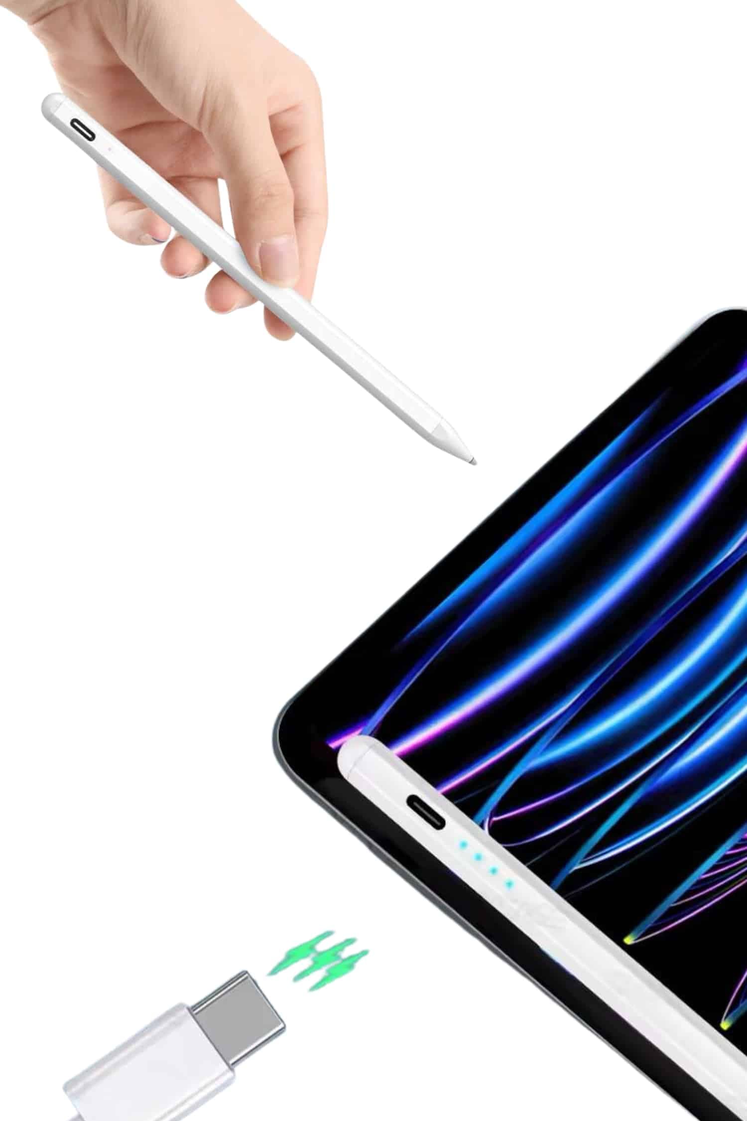 Dokunmatik Kalem Tablet Kalemi Çizim Stylus Kalem Yedek Uçlu 5