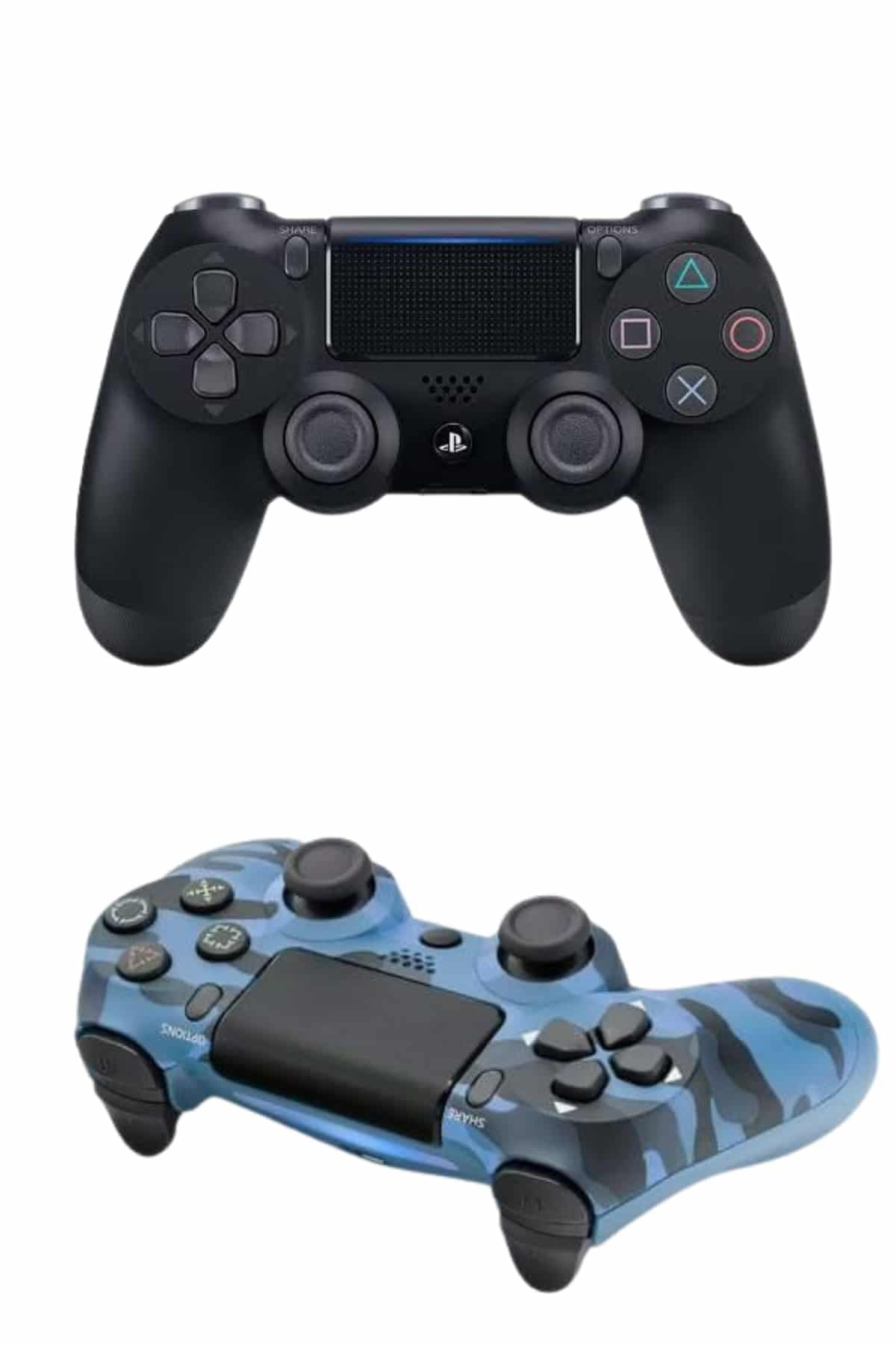 PS4 Joystick Oyun Kolu Titreşimli Uzun Pil Ömrü USB Şarj Kablolu 6