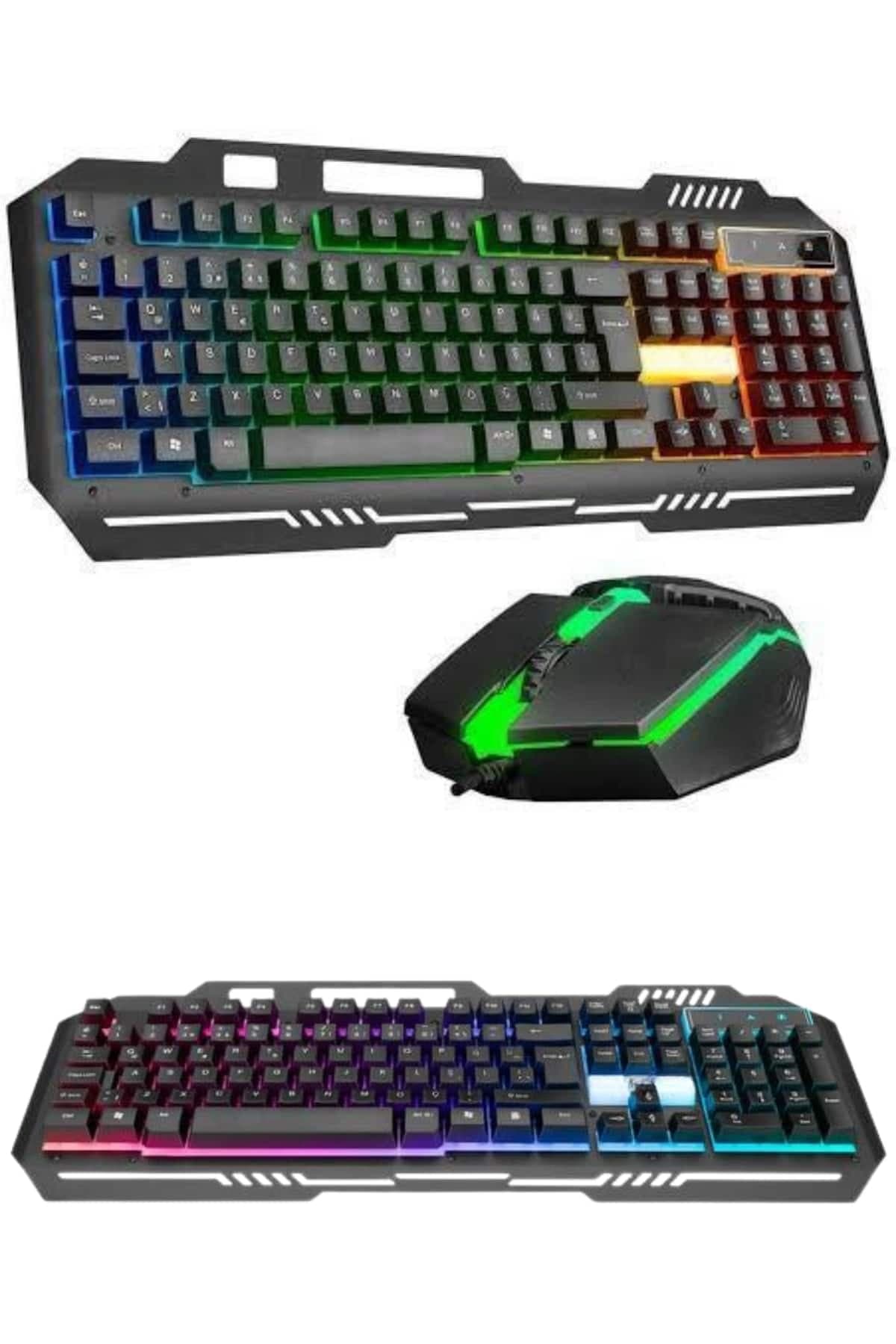 Gaming Oyuncu Klavyesi Led Aydınlatmalı Mekanik Hisli 6