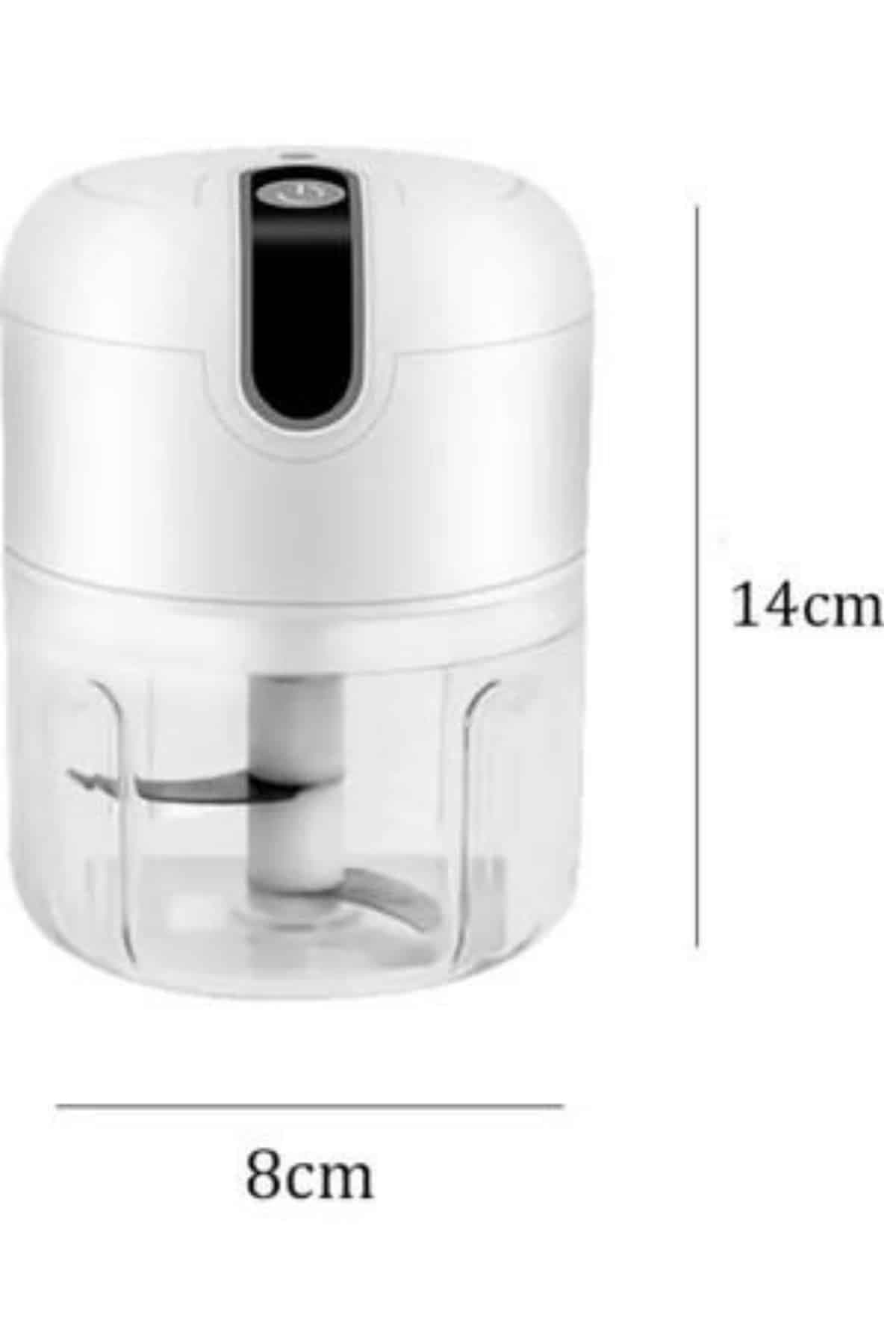 Rondo Doğrayıcı 250 ML Taşınabilir USB Şarjlı Pratik El Rondo Blender 6