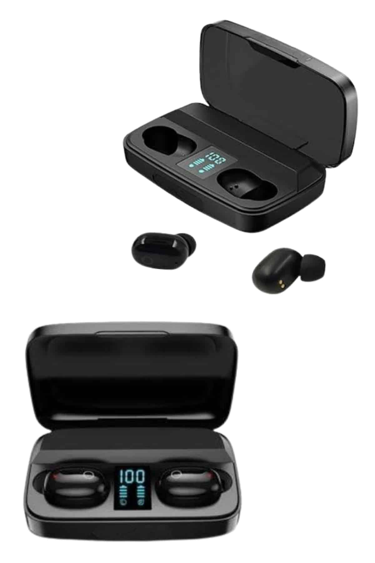 Kablosuz Dijital Göstergeli Çağrı Cevaplayabilen TWS 5.0 Bluetooth Kulaklık 6