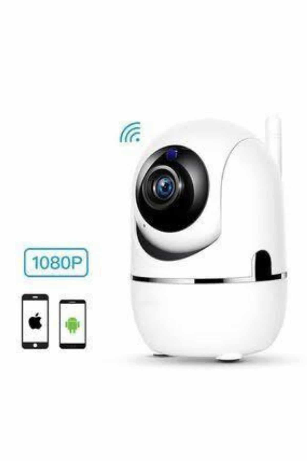 Mini IP Kamera Hareketli Güvenlik Kamerası Kablosuz Wifi Kamera Mikrofonlu 6