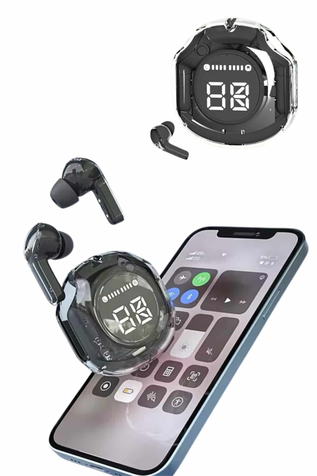 Yeni Nesil Ultrapods Pro Bluetooth Kulaklık Extra Bass Yüksek Mikrofon Kalitesi 6