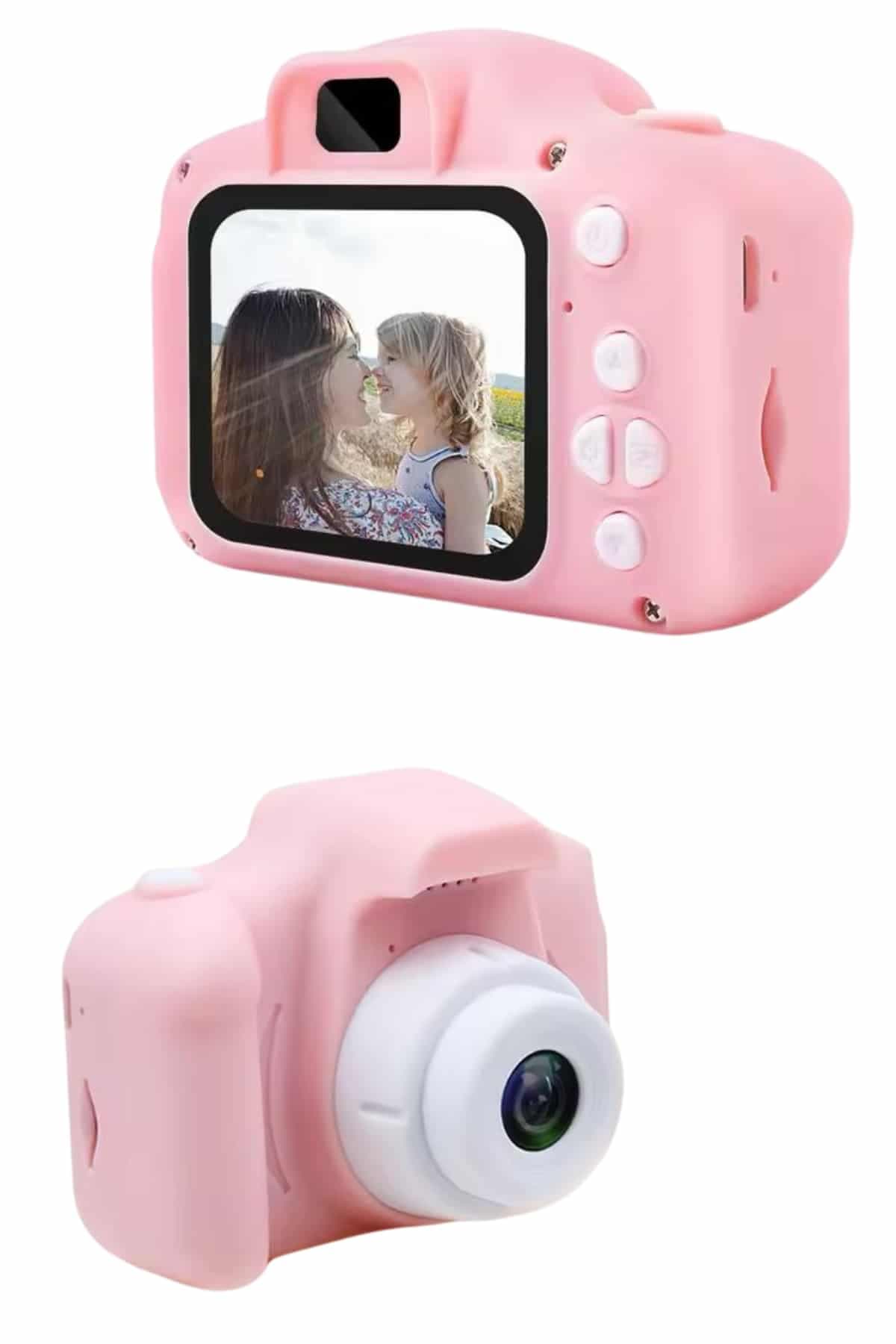 Çocuklara Özel Fotoğraf Ve Video Çeken Mini Çok Renkli Fotoğraf Makinesi 6