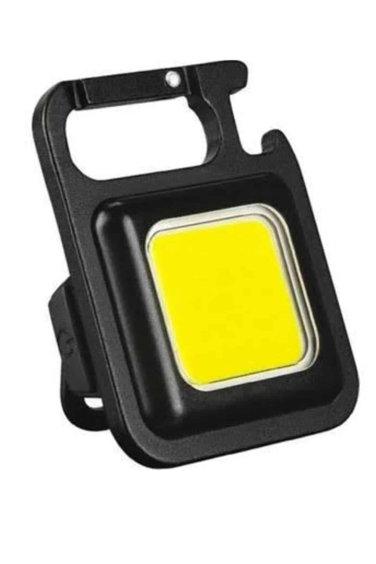 Işıldak USB Şarjlı Cep El Feneri Taşınabilir Mini Led Işık Çok Fonksiyonlu 6