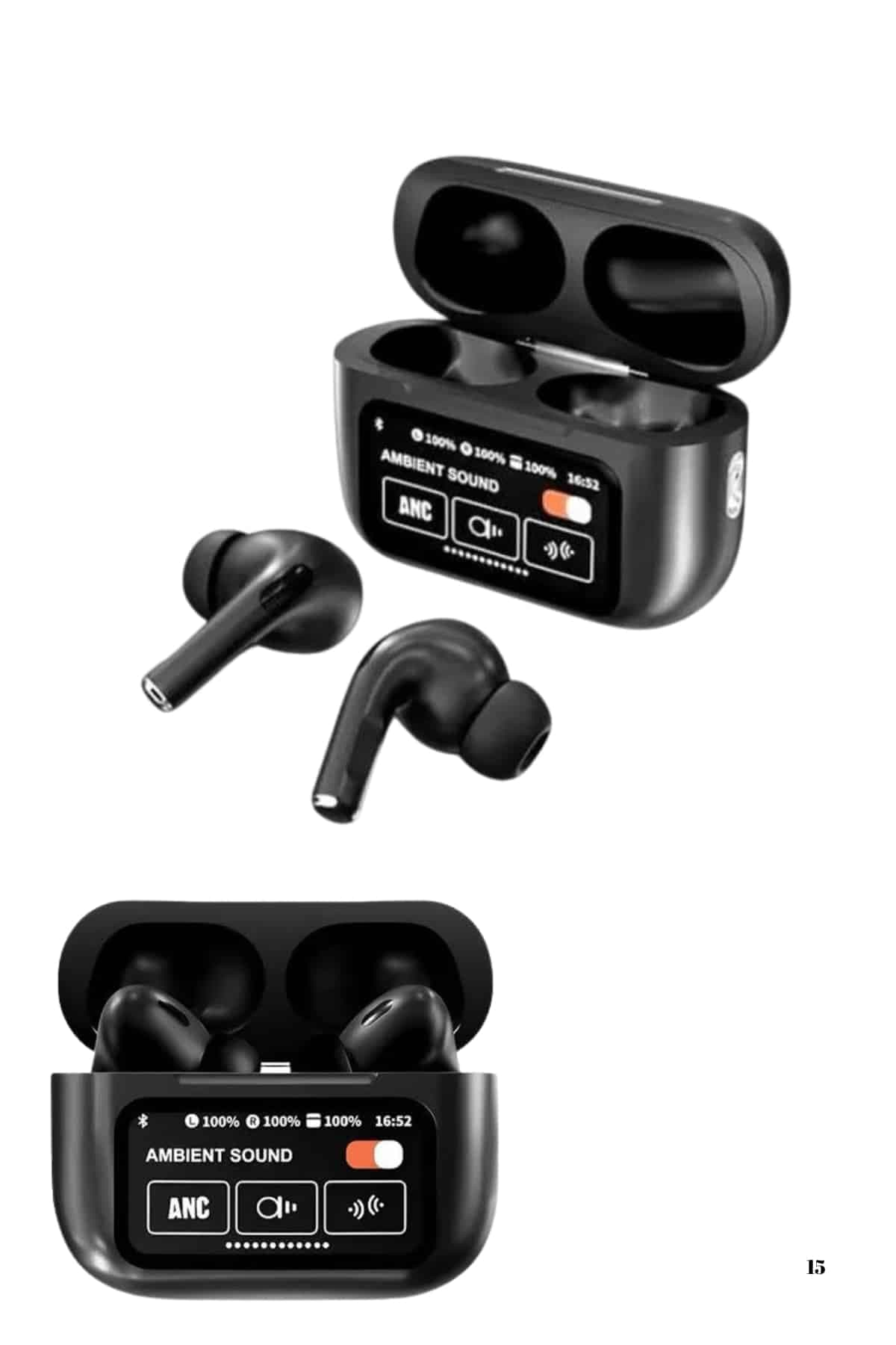 Yeni Nesil Pro Ekranlı Bluetooth Kulaklık 5.0 Bluetooth 6