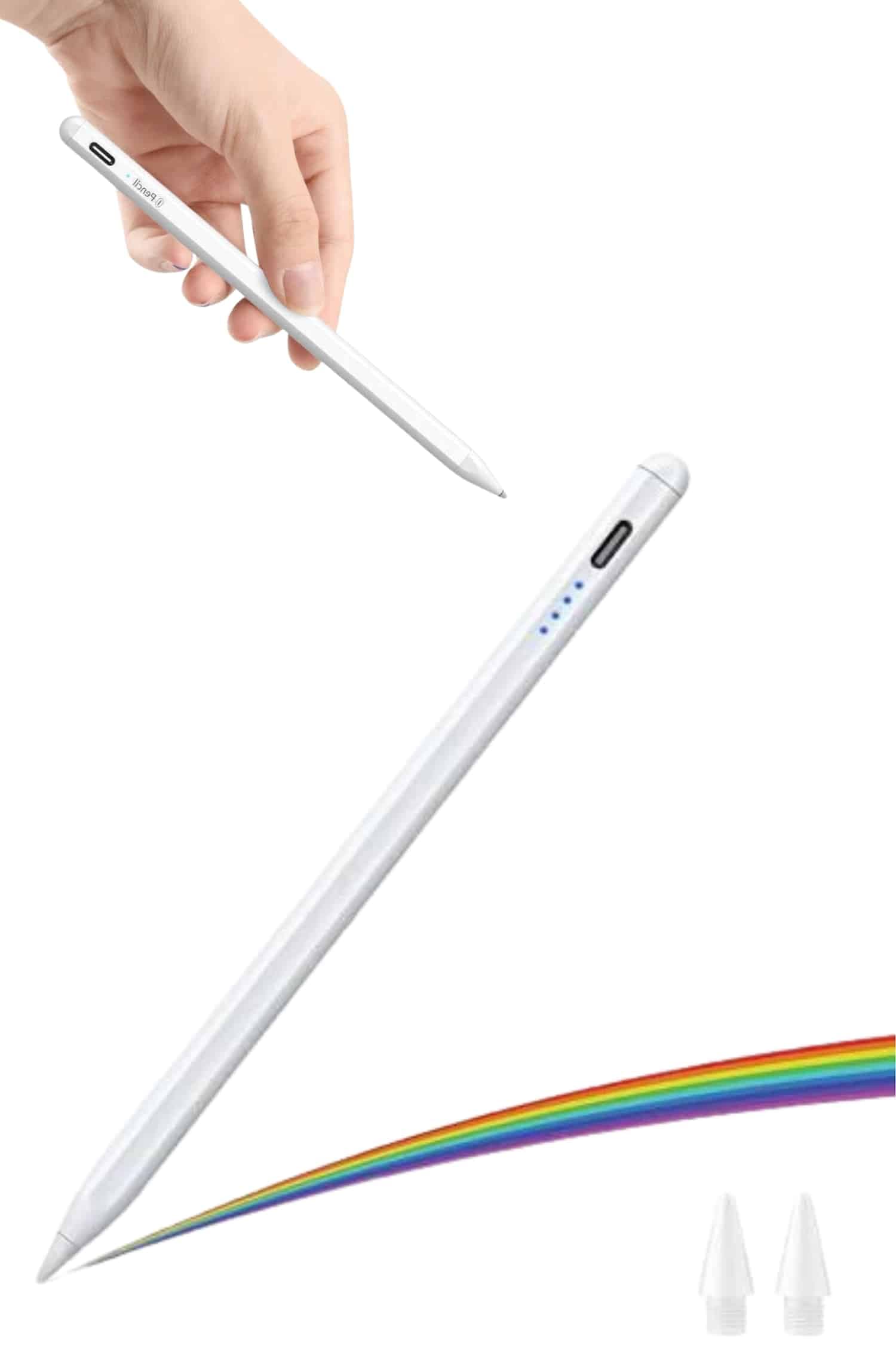Dokunmatik Kalem Tablet Kalemi Çizim Stylus Kalem Yedek Uçlu 6
