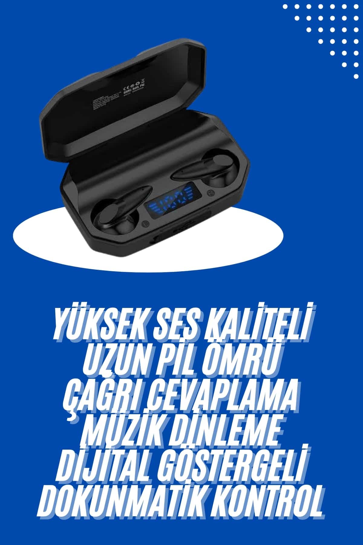 Gaming Kulaklık Bluetooth 5.2 Kablosuz Kulakiçi Rgb Işıklı Çift Mikrofonlu 3