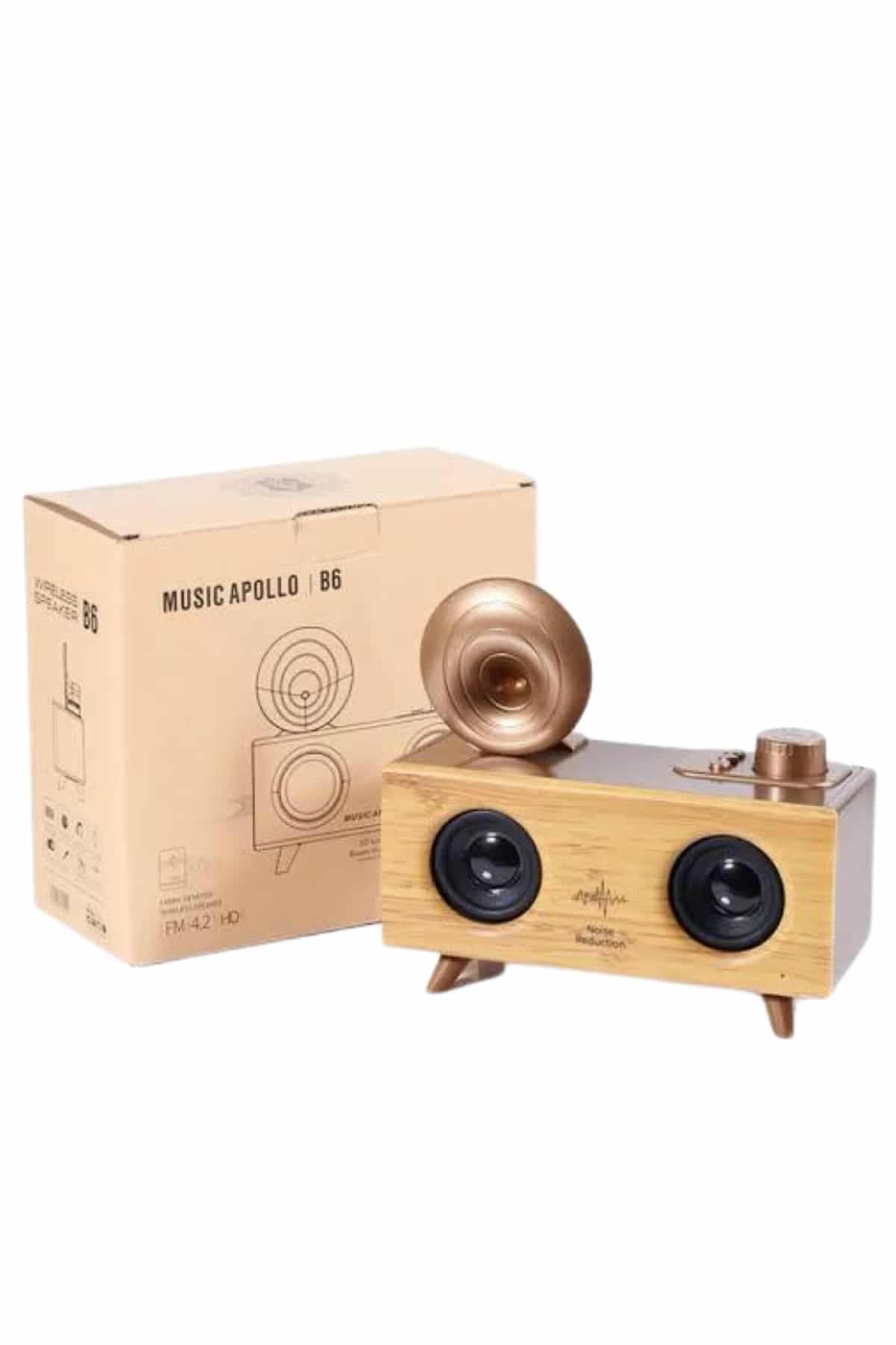 Gramafon Radyo Bluetooth Hoparlör Nostaljik Radyo FM Radyo 3