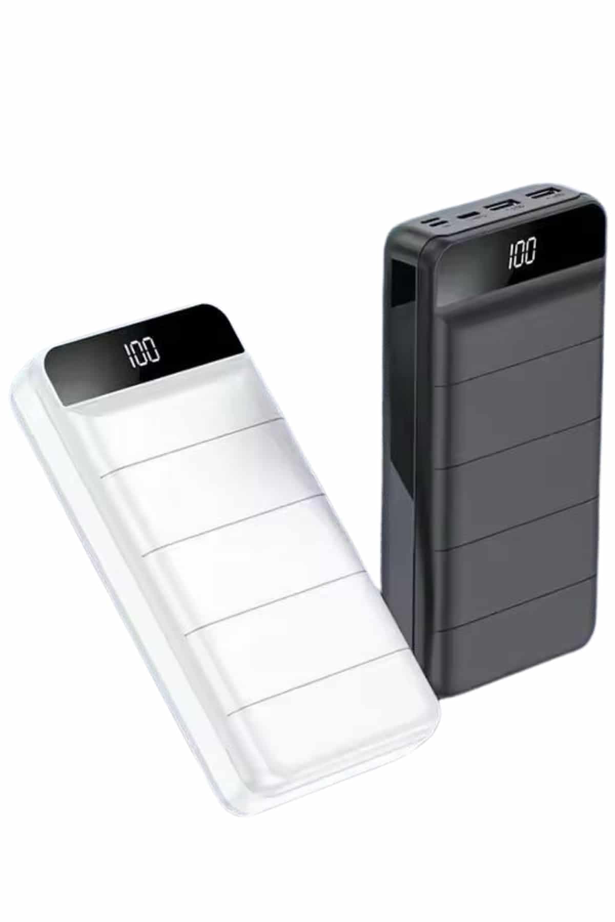 Powerbank 50.000 Mah Dijital Göstergeli Taşınabilir 4 Portlu Hızlı Powerbank 3