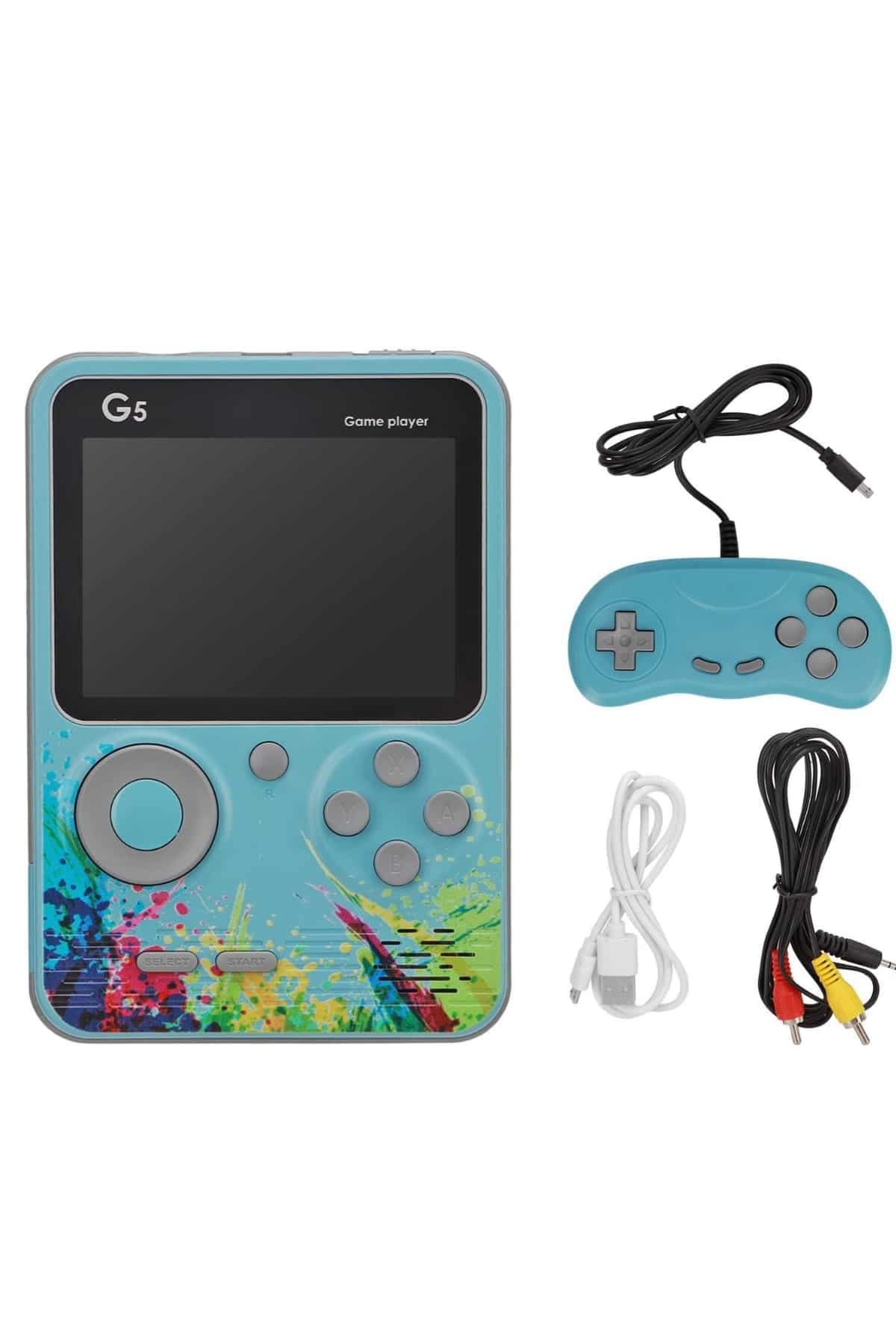 3 İnç Ekran 500 Oyunlu Game Box Mini Taşınabilir Oyun Konsolu 3