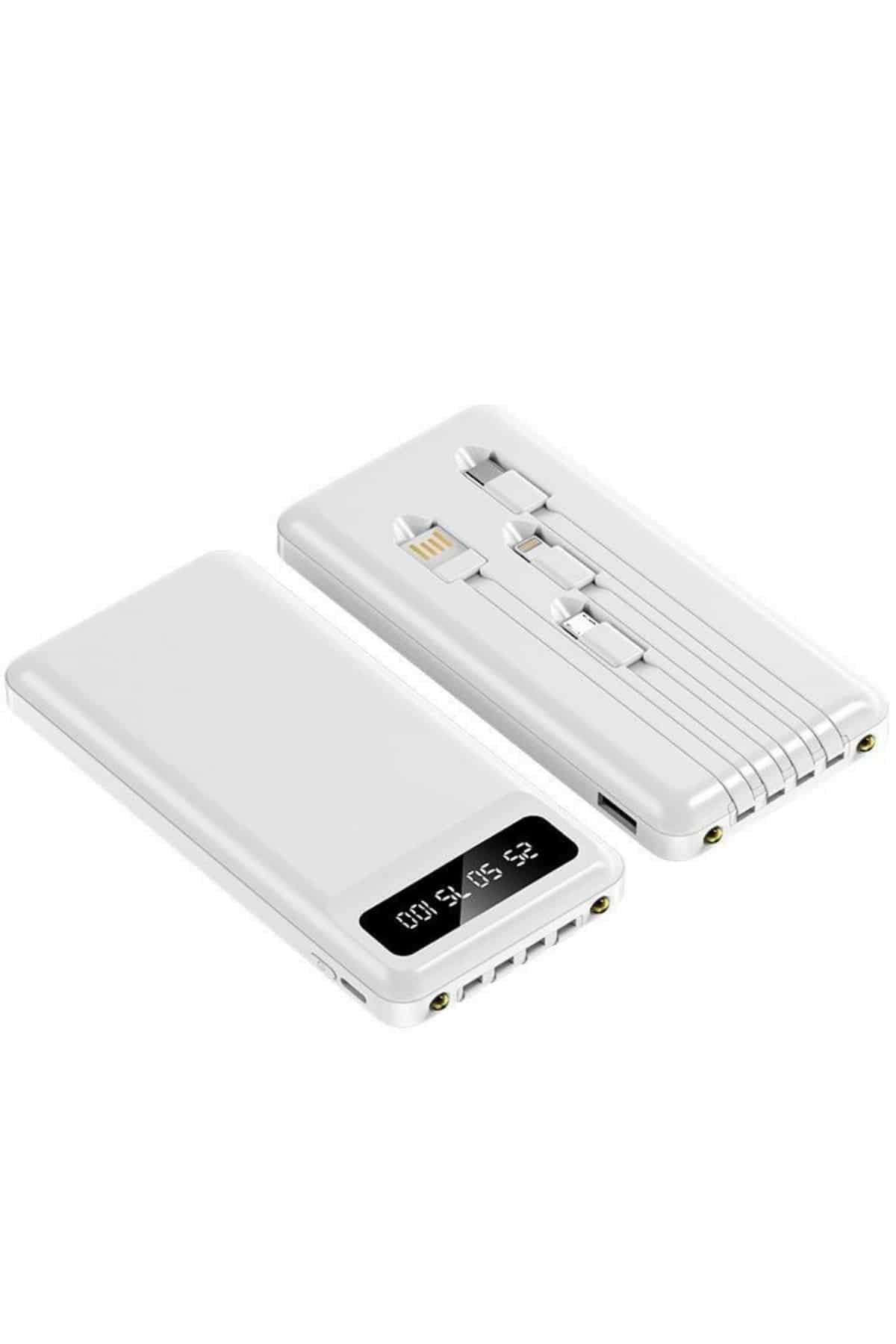 4 Çıkışlı 20.000 Mah Powerbank Uzun Pil Ömürlü Taşınabilir 3
