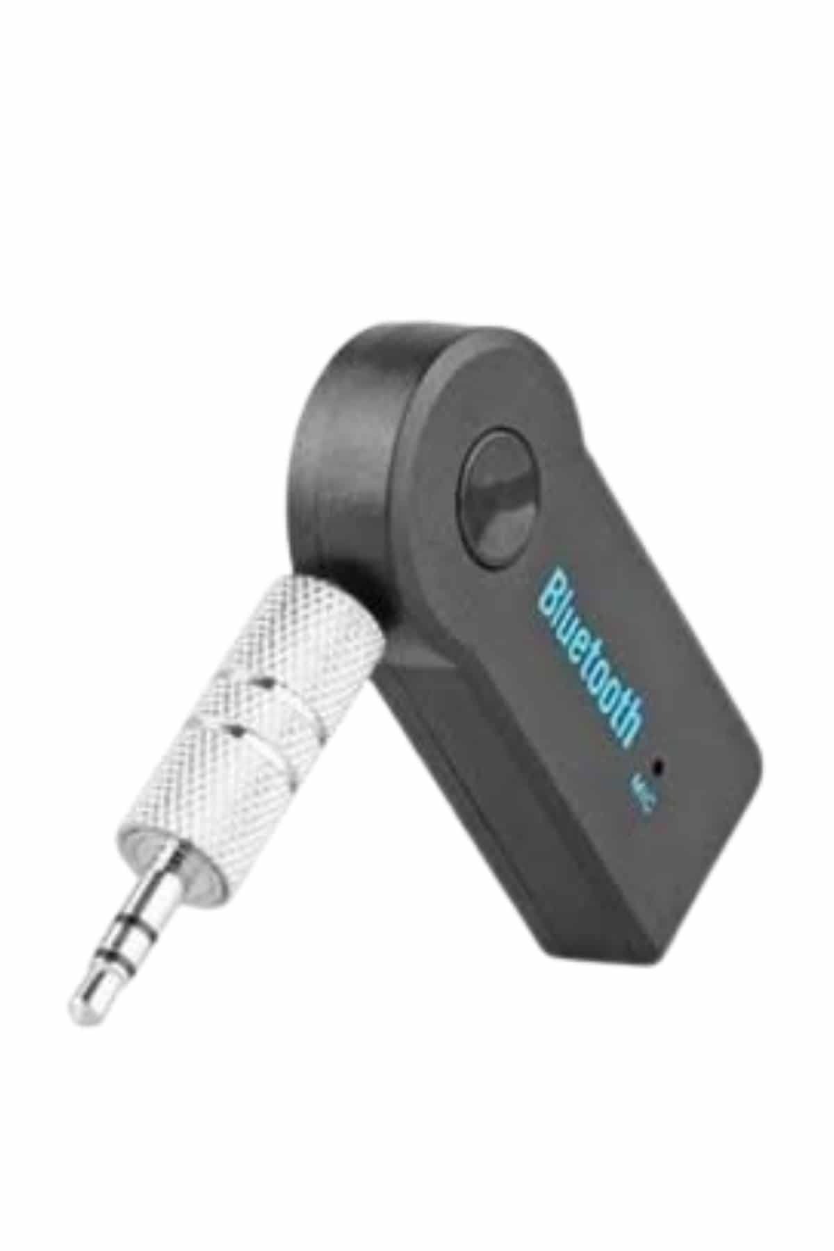 Tüm Cihazlara Uyumlu Bluetooth Aux Araç Kiti Siyah 3
