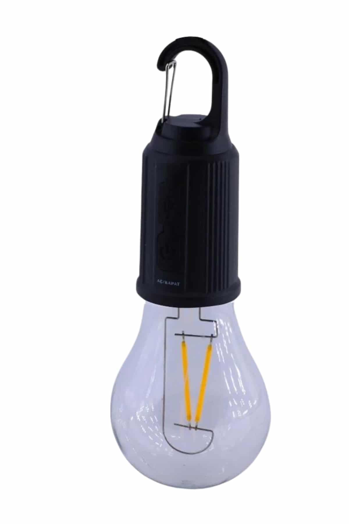 Askılı Kırılmaz Led Işık Kamp Bahçe Lambası Taşınabilir Led Ampul Şarjlı 6