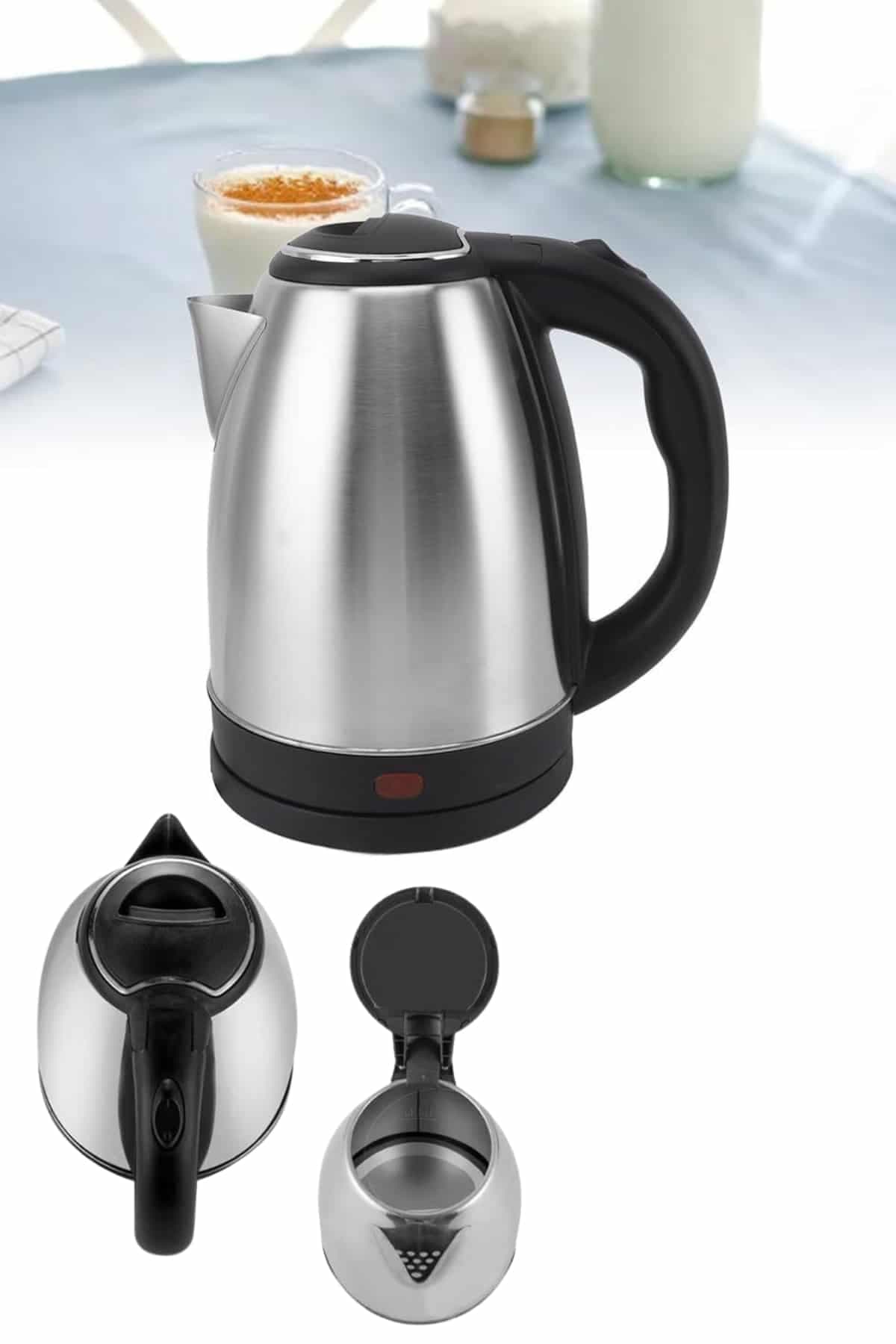 Yeni Nesil Saplı Uzun Ömürlü Paslanmaz Çelik Su Isıtıcı Kettle 3