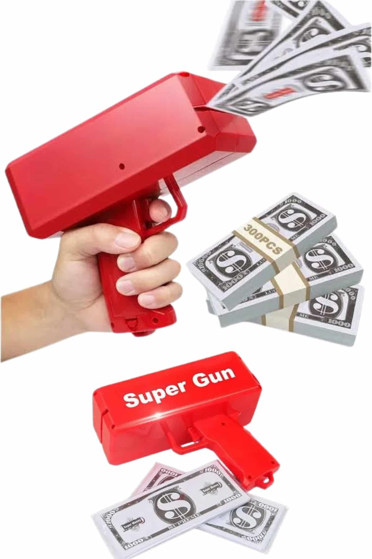 Para Fırlatma Oyuncağı SUPER GUN - Eğitici ve Eğlenceli Çocuk Oyuncağı 6+ Yaş