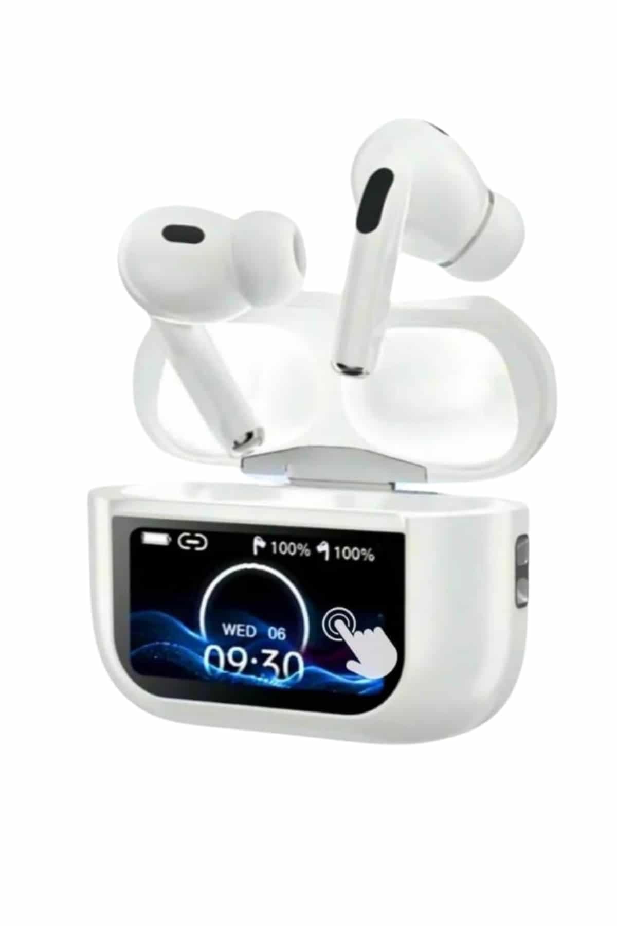 Dokunmatik Ekranlı ANC/ENC Yeni Nesil Pro Bluetooth Kulaklık Dokunmatik Ekran 6