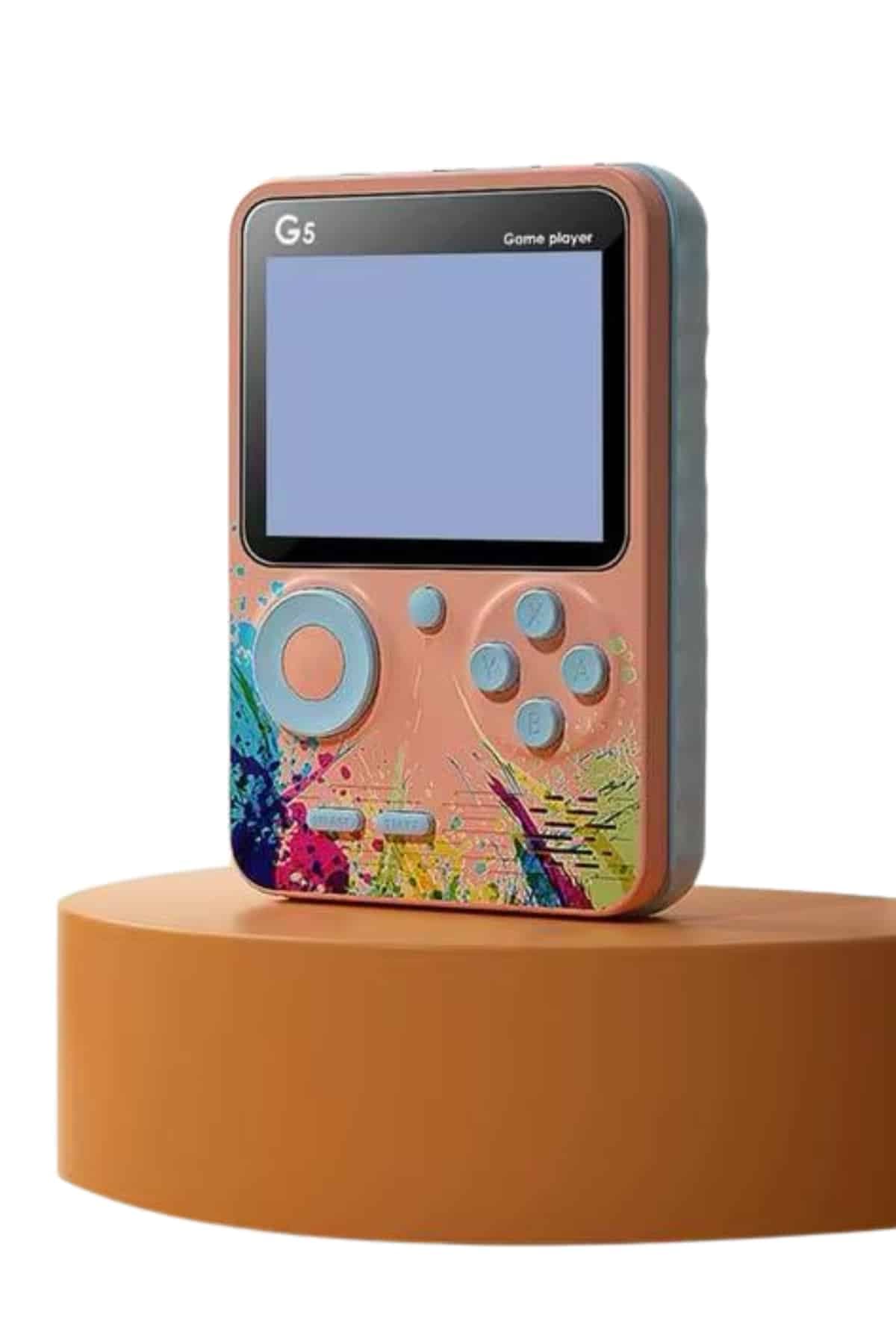 Televizyona Bağlanan Çift Joystick Retro Oyun Konsolu 500 Oyun 3.0 İnç LCD 6