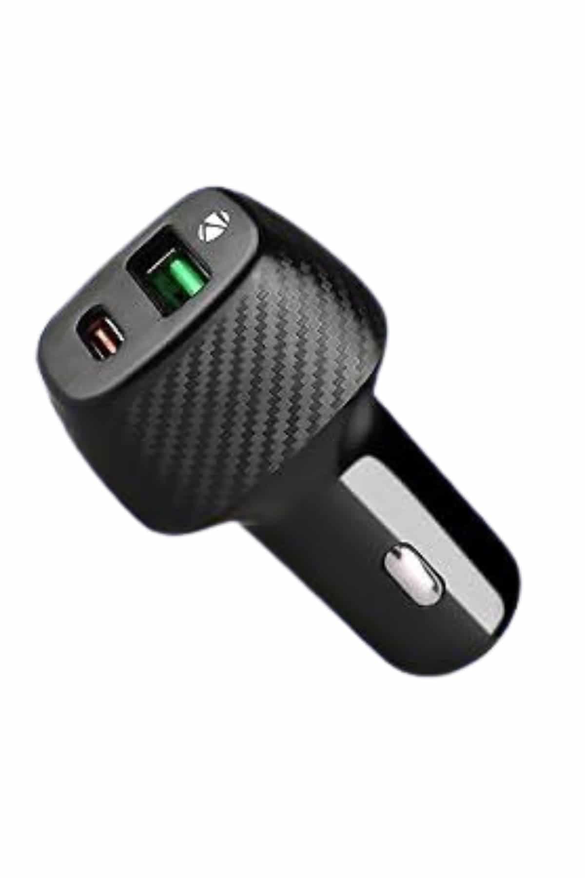 38W USB Type-C Girişli Oto Çakmaklık Araç İçi Hızlı Şarj Çakmaklık Şarj Aleti 3