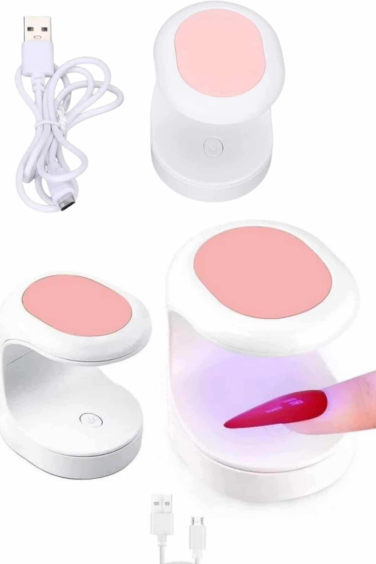 Kalıcı Oje Protez Tırnak Uv Led Kuturucu Oje Jel Tırnak Kurutucu 3