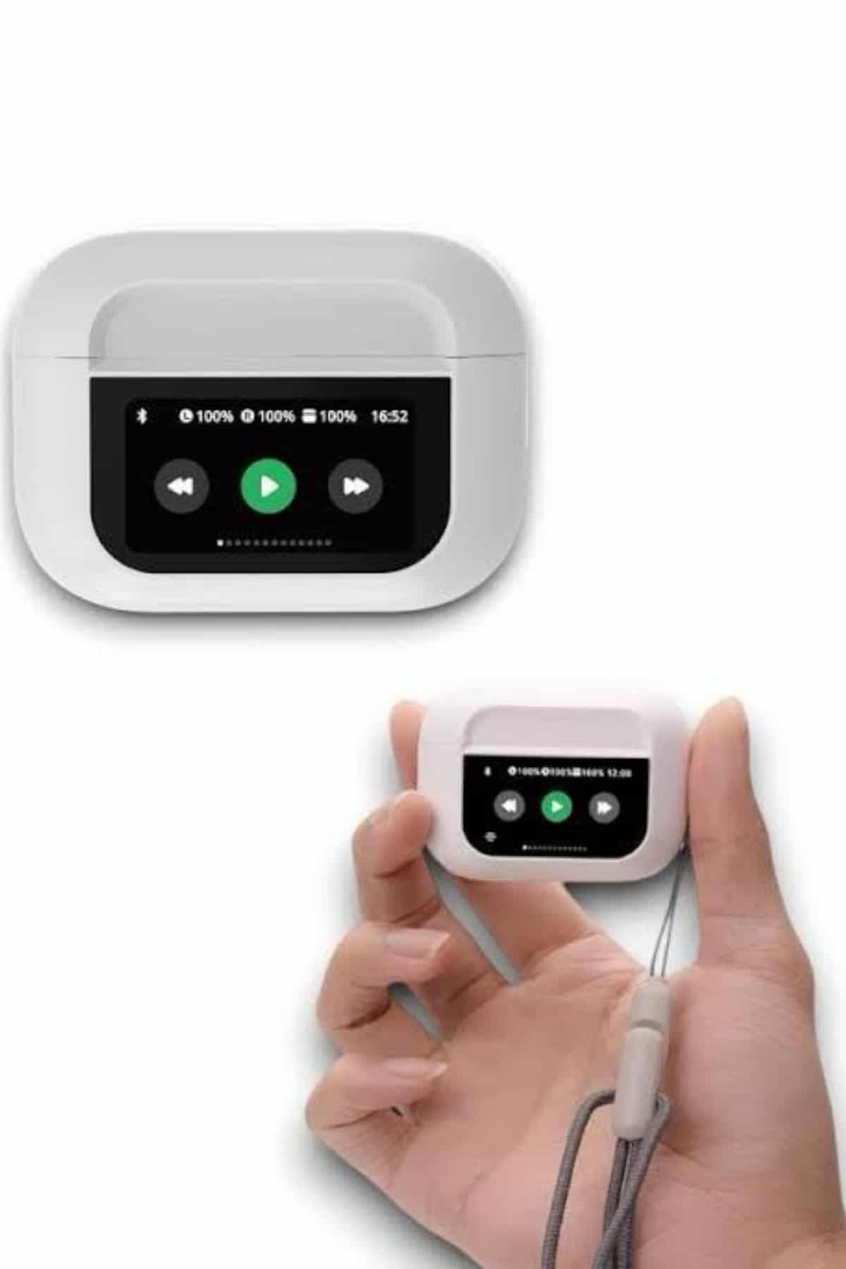 Dokunmatik Ekranlı Bluetooth Kulaklık TWS İOS Android Tüm Telefonlara Uyumlu Kulaklık 3